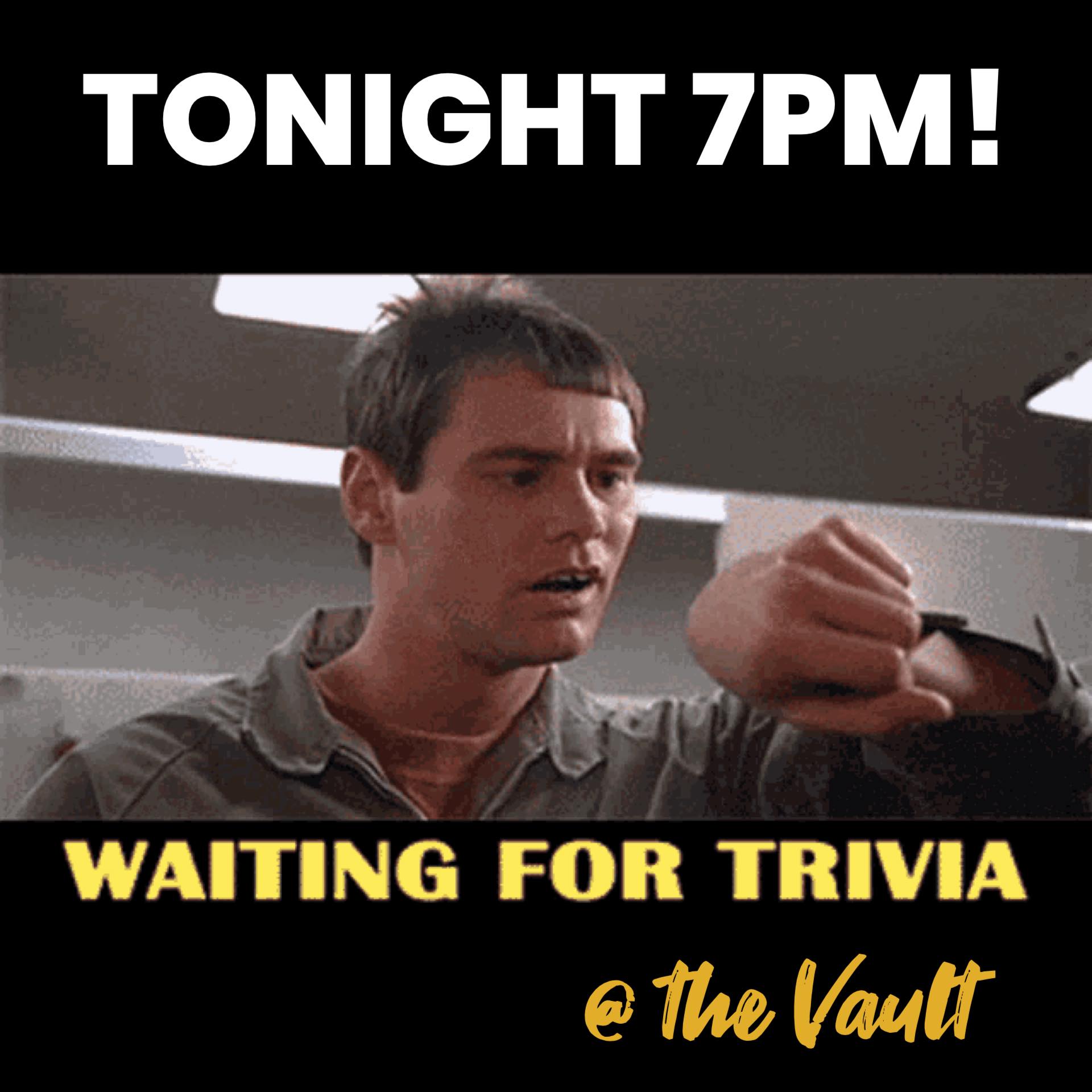 Tim’s Back for your favorite Trivia! Come join us!!