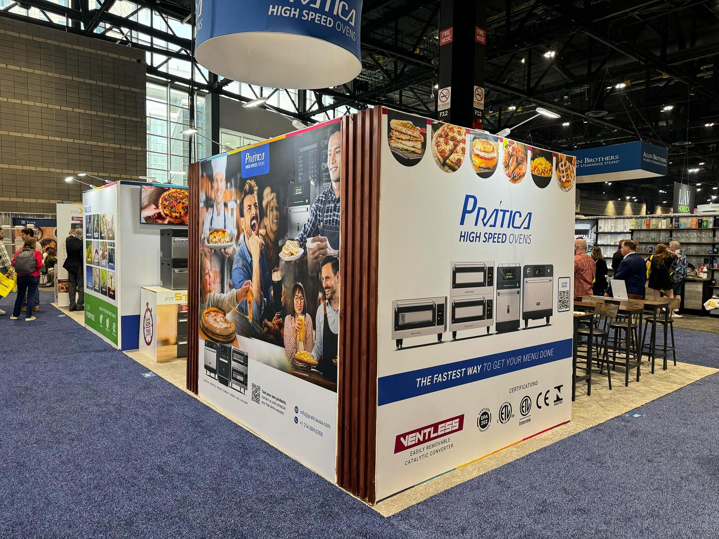 Thanks @praticabr @praticaus for trusting us one more time to@be part of your success. @nationalrestaurantshow @mccormickplace #2024restaurantshow