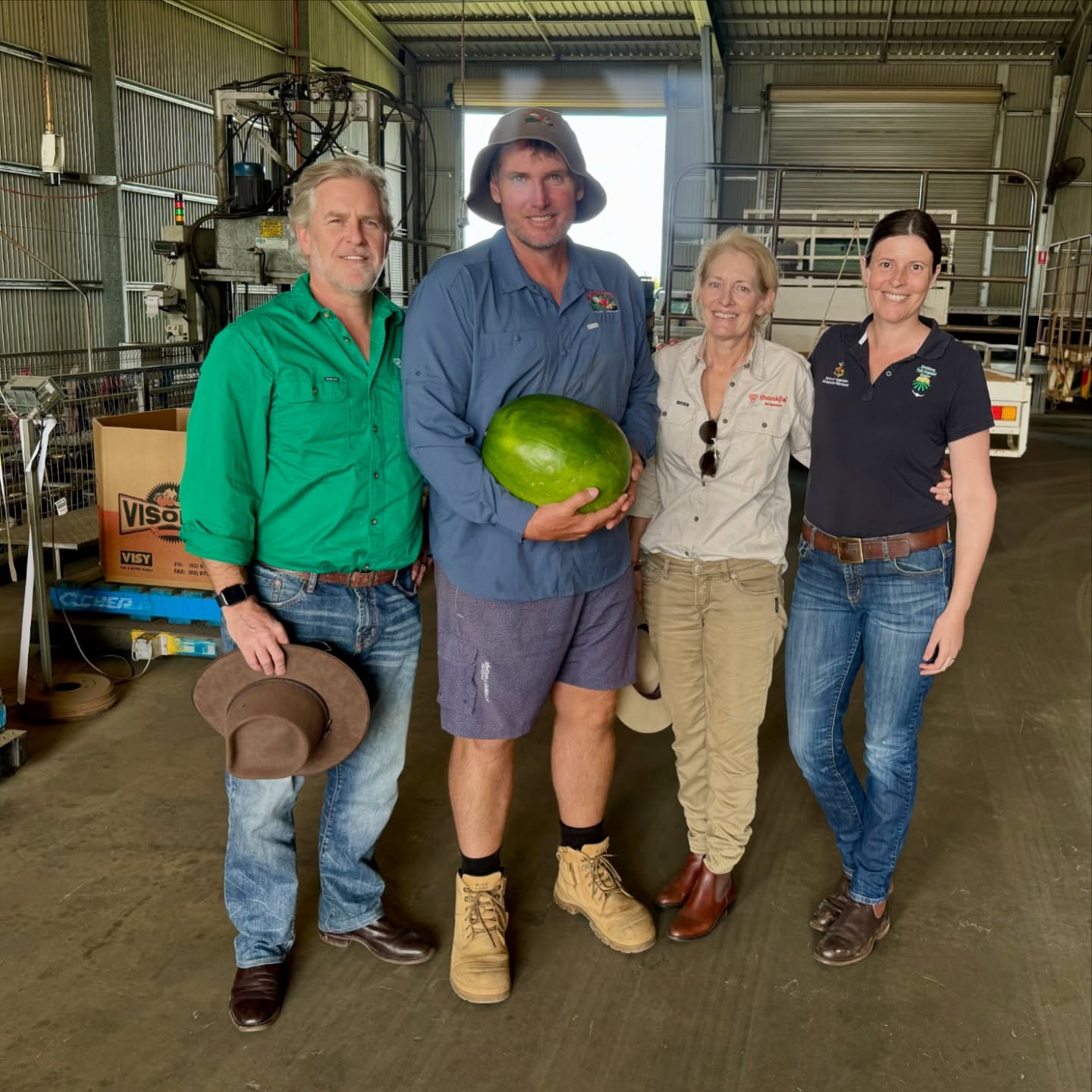 Had an amazing couple of days in Bundaberg visiting and speaking with some of our wonderful farmers in the region 🌱🍓🍉🫑🌶️🍠 It was inspiring to talk with local producers and hear their passion and pride. And just as inspiring is their ability to adapt, innovate, and diversify while working tirelessly to feed Australia.
Special thanks to
Andrew from @martofarms4670
Tina from @tinaberries.strawberries Brent from Swan Ridge Farms
Jessy from #bundabergfruitandveggrowers
#Bundaberg #LocalProduce #Inspiration #Innovation #sustainability