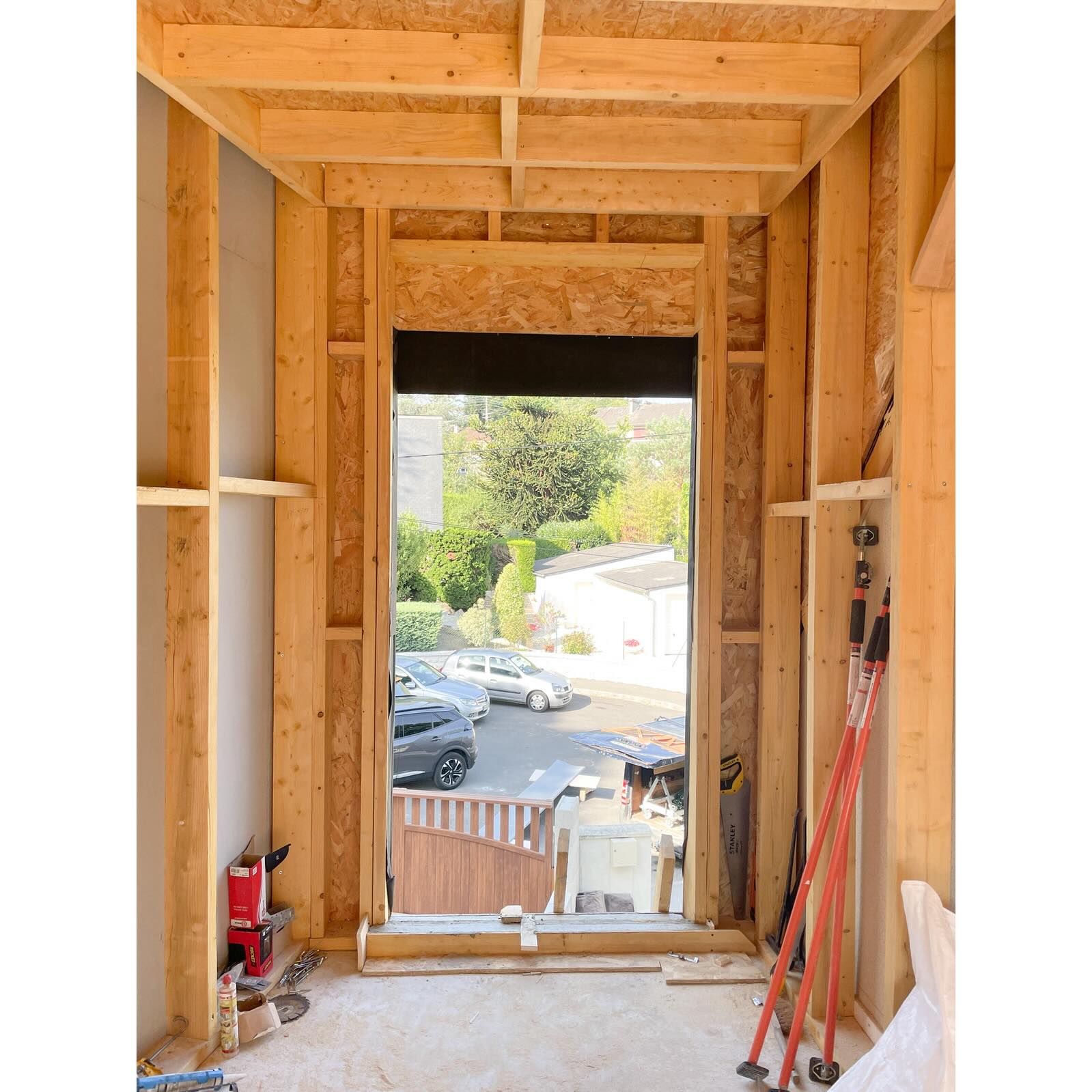 Extension_BAG
Etage extension - Murs à ossature bois / Laine de bois