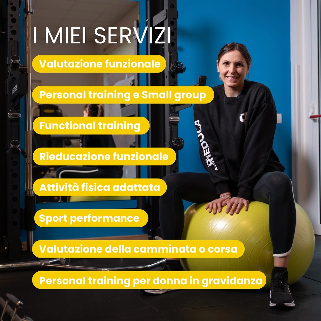 โ๐ผ๐ ๐๐๐๐ข๐๐๐๐ ๐ ๐๐ ๐๐๐ก๐๐๐๐ ๐๐ ๐๐๐๐๐ ๐ ๐๐๐ ๐๐๐๐๐๐ก๐ก๐ ๐โ๐ โ๐ ๐๐๐ ๐โ๐๐๐๐ ๐ ๐ ๐๐๐ ๐๐๐๐๐ก๐ก๐๐ฃ๐ ๐๐ ๐๐๐๐๐๐ข๐๐๐๐๐ ๐ ๐๐๐๐๐๐๐ ๐๐๐ ๐ ๐ ๐๐๐๐ ๐๐๐๐๐๐ ๐๐๐ ๐ก๐๐๐ก๐ ๐๐๐ง๐๐๐๐ง๐ ๐ ๐๐๐ก๐๐๐๐๐๐๐ง๐๐๐๐โ
Per Sara Giuliodori, founder di RiEDUCA, il movimento e la salute sono due concetti imprescindibilmente legati.
Dopo una prima valutazione funzionale, Sara creerร insieme a te un percorso altamente specifico, basato sulle tue esigenze e su quelle del tuo corpo:
Sara vi aspetta da RiEDUCA per:
๐ธ Personal training e Small group
๐ธ Functional training
๐ธ Rieducazione funzionale
๐ธ Attivitร fisica adattata
๐ธ Sport performance
๐ธ Valutazione della camminata o corsa
๐ธ Personal training per donne in gravidanza
๐ช๐ป Metti al centro la tua salute e il tuo benessere, contattaci per fissare un appuntamento con Sara, che dopo unโattenta valutazione, sarร in grado di costruire il percorso piรน adatto alle tue esigenze!
#movimento #benessere #palestra #chinesiologo #funzionale #personaltrainer #opengym #gym #pesi #sport #salute #movimento #fitness #curadelcorpo #allenamento