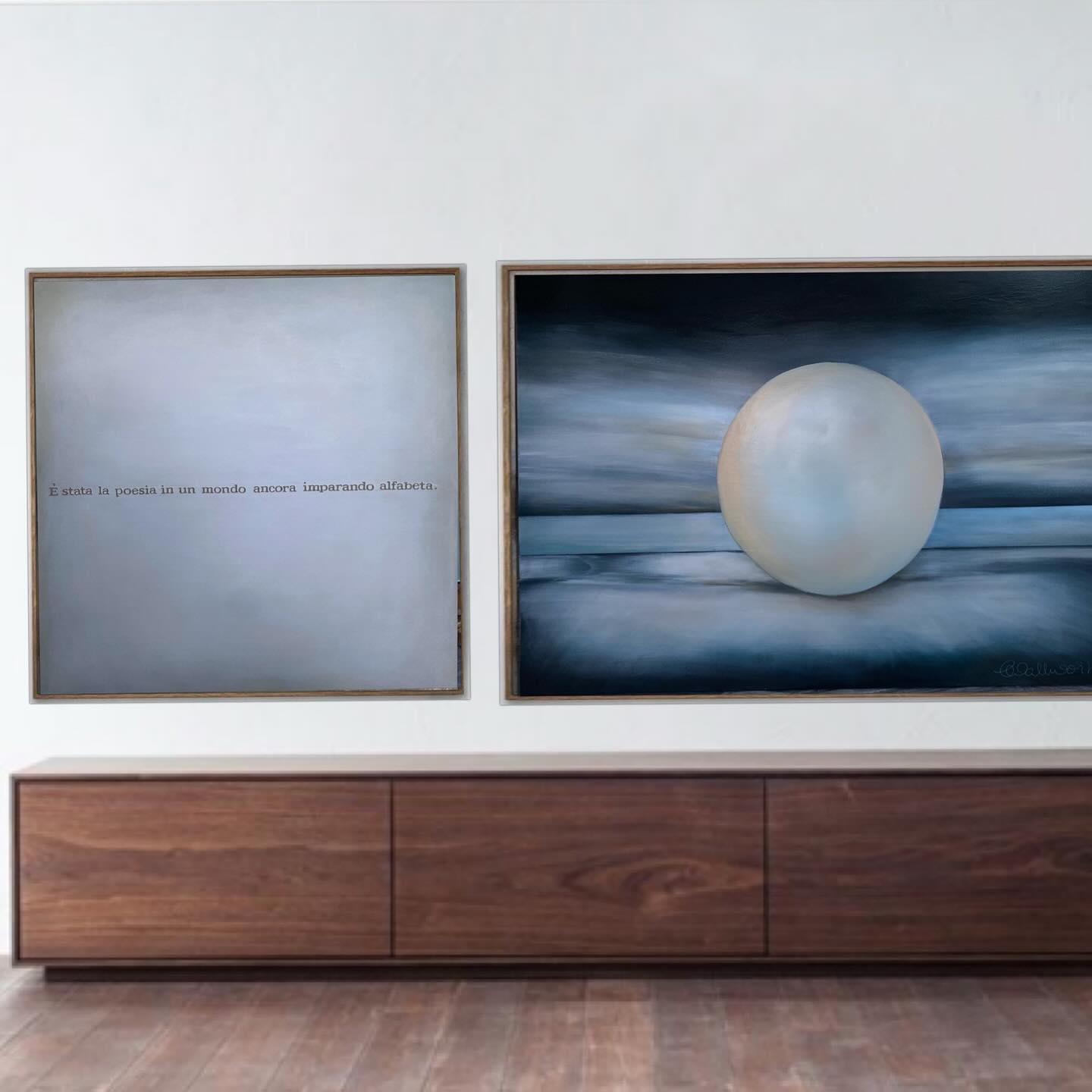 ‘Mamma’
A diptych
Mixed media on canvas
1060 x 1060 mm and
1560 x 1060 mm
This gorgeous pair is heading to Art in the Park in September. Tickets go on sale at the end of this month.