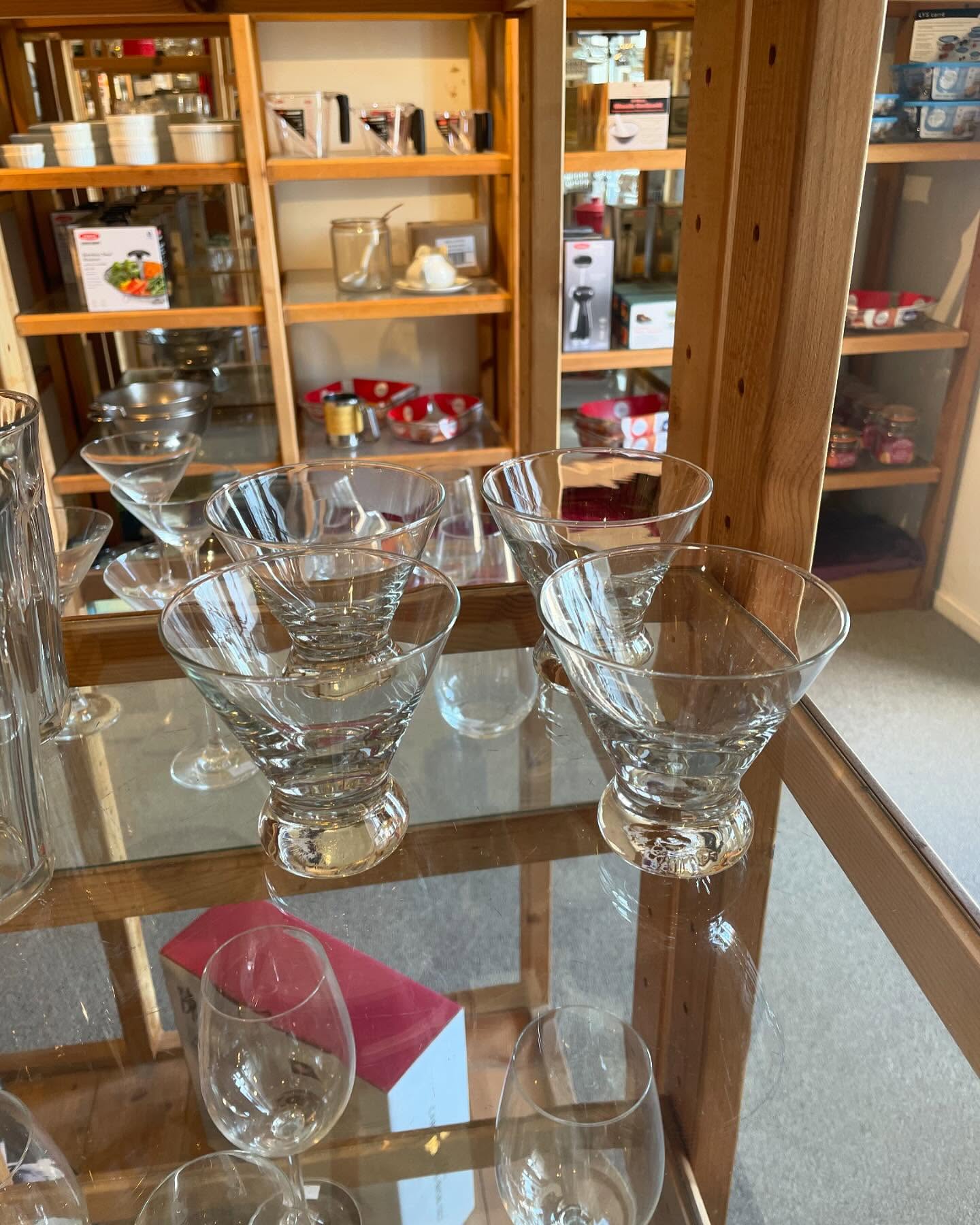 Libbey Cosmopolitan Martini Glasses. 8.25oz. The classic stemless shape is perfect for creative cosmos, decorative appetizers and delectable desserts alike. #shopmendonoma #gualalaca #searanchcalifornia #shopsmall #shopsmallbusiness #TheKoastalKitchenShop #YourKreativeKitchenShop #KoastalKitchenGualala