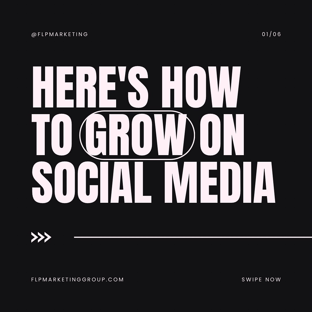Social media is a powerful tool for connecting with audiences, building brand loyalty, and driving business growth. With FLP Group, harness the full potential of social media to amplify your message, engage with customers, and achieve your marketing goals. From strategy development to content creation and analytics, FLP Group provides expert guidance and innovative solutions to elevate your social media presence and deliver measurable results. Let us help you turn social media into a strategic advantage for your business. Link in bio! #flpgroup #flpmarketing #houstonmarketingagency #socialmediagrowth