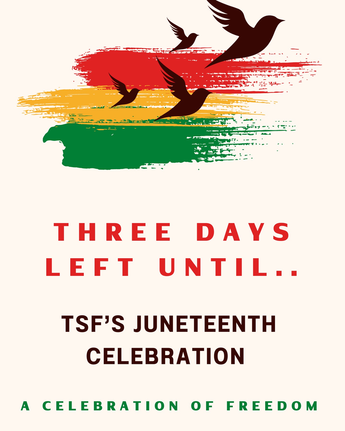 Three more days until our Juneteenth Celebration— see you all there! For information regarding our agenda, check the most recent posts.
#criminal #justice #lawresource #restorativejustice #judges #sentencing #supervision #legalsupport #nonprofit #crimereduction #massincarceration #criminaljusticereform #reform #realchange #TheSentencingFoundation #TSF #juneteenth