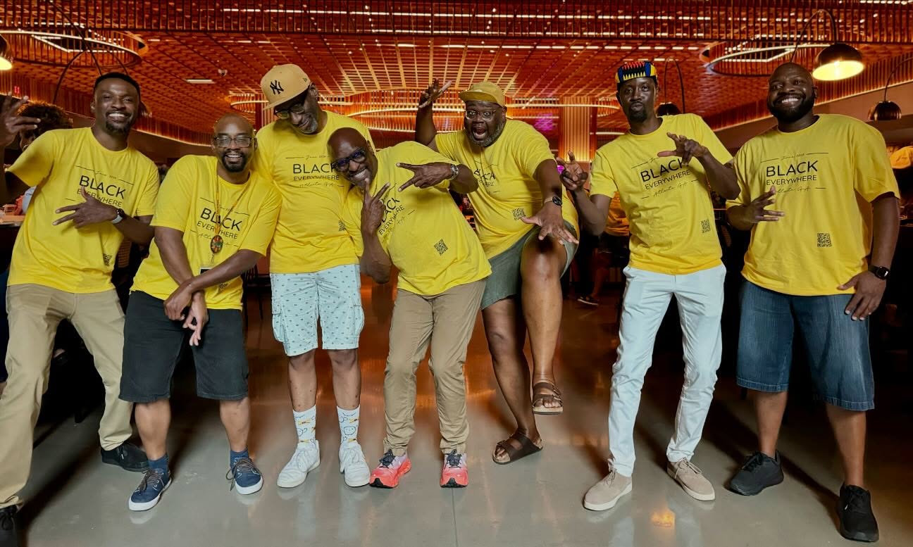 Wrapping up an incredible Black Everywhere Weekend in Atlanta! As we celebrate Juneteenth and Father’s Day, we salute the men who bring joy to our community.
✊🏾 From powerful moments at the National Center for Civil and Human Rights to laughter (and wine) at our vibrant welcome reception, this weekend has been unforgettable.
🎭 We mingled and danced at our Black Everywhere Masquerade Mixer and enjoyed a scenic morning hike today. The energy and unity were truly inspiring. A special shoutout to our amazing volunteers!
🎳 We are excited for more fun this afternoon with bowling and games! #BlackEverywhereWeekend #Juneteenth #FathersDay #Community #BEinATL