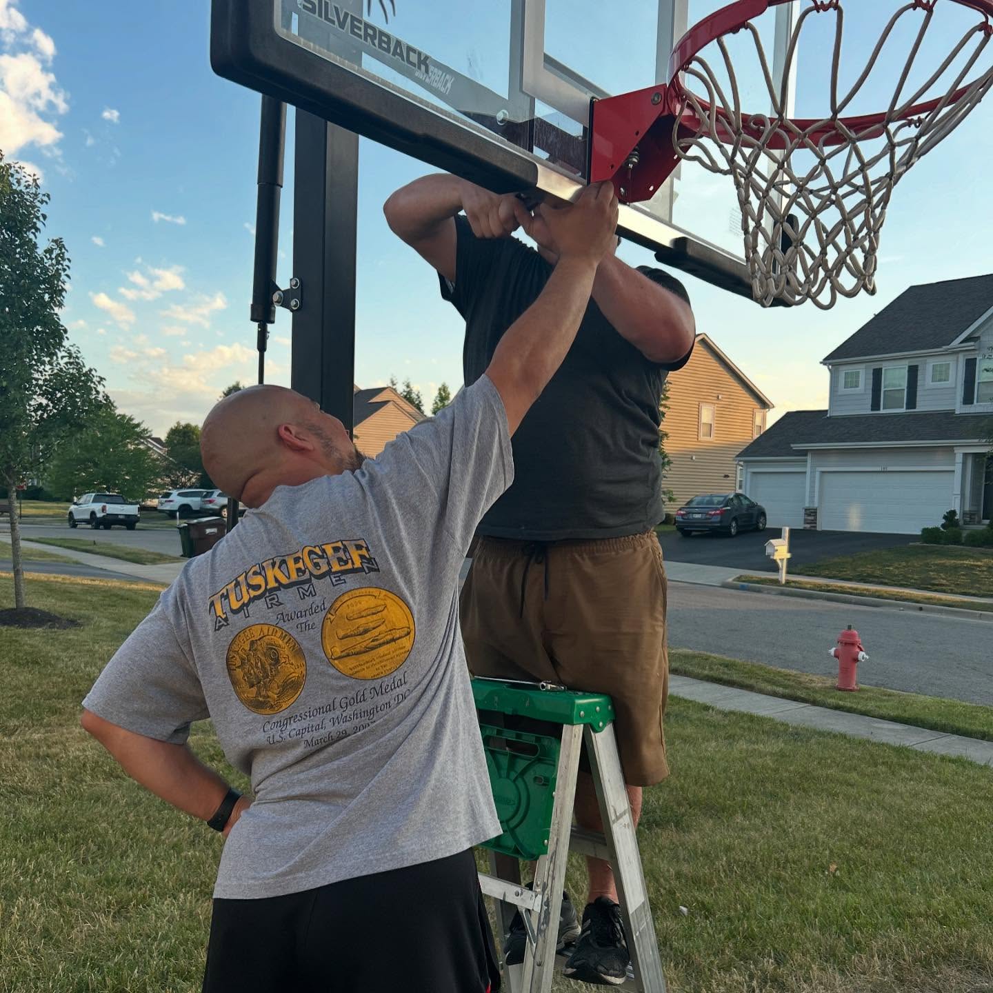 Sometimes there are sales that challenge all your Realtor skills lol 😂 🤦🏽😨!! We had so many ups and downs on this one. I for sure had me pull out every bit of my experience! My husband even had to offer an extra set of hands to the basketball hoop installer 🫣 and of course my daughter tested it out to make sure all was correct lol.
All I can say is I’m truly proud of my clients for sticking through the past two months 💪🏽!! Resilience truly paid off and we got this baby SOLD! Congrats to the Buyers and my Sellers! 🏡🔑