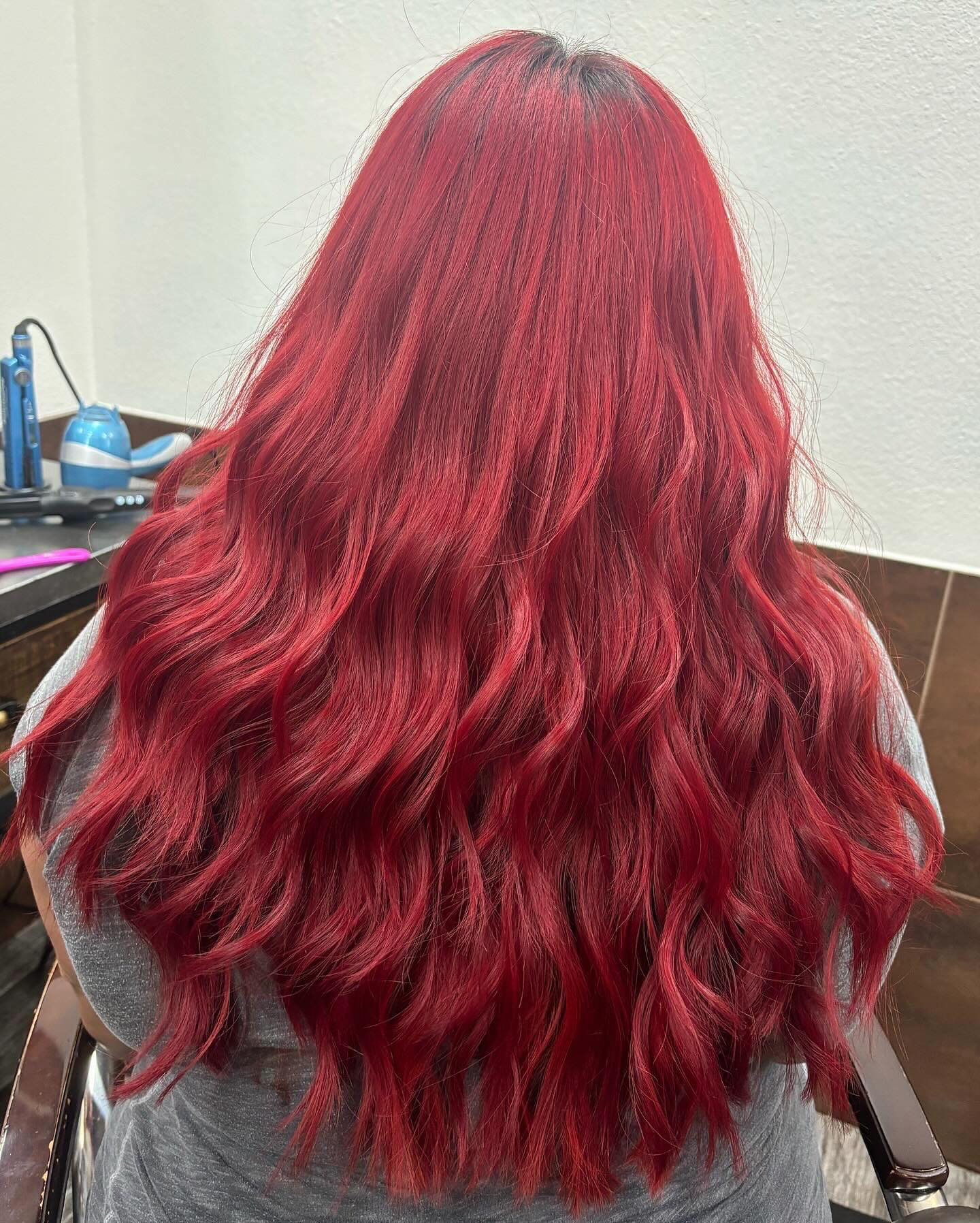 Make it red , but blended ✨🤩 we didn’t have a chance to catch the sun before it got dark, but this color is EVERYTHING!! @beautyxelyse