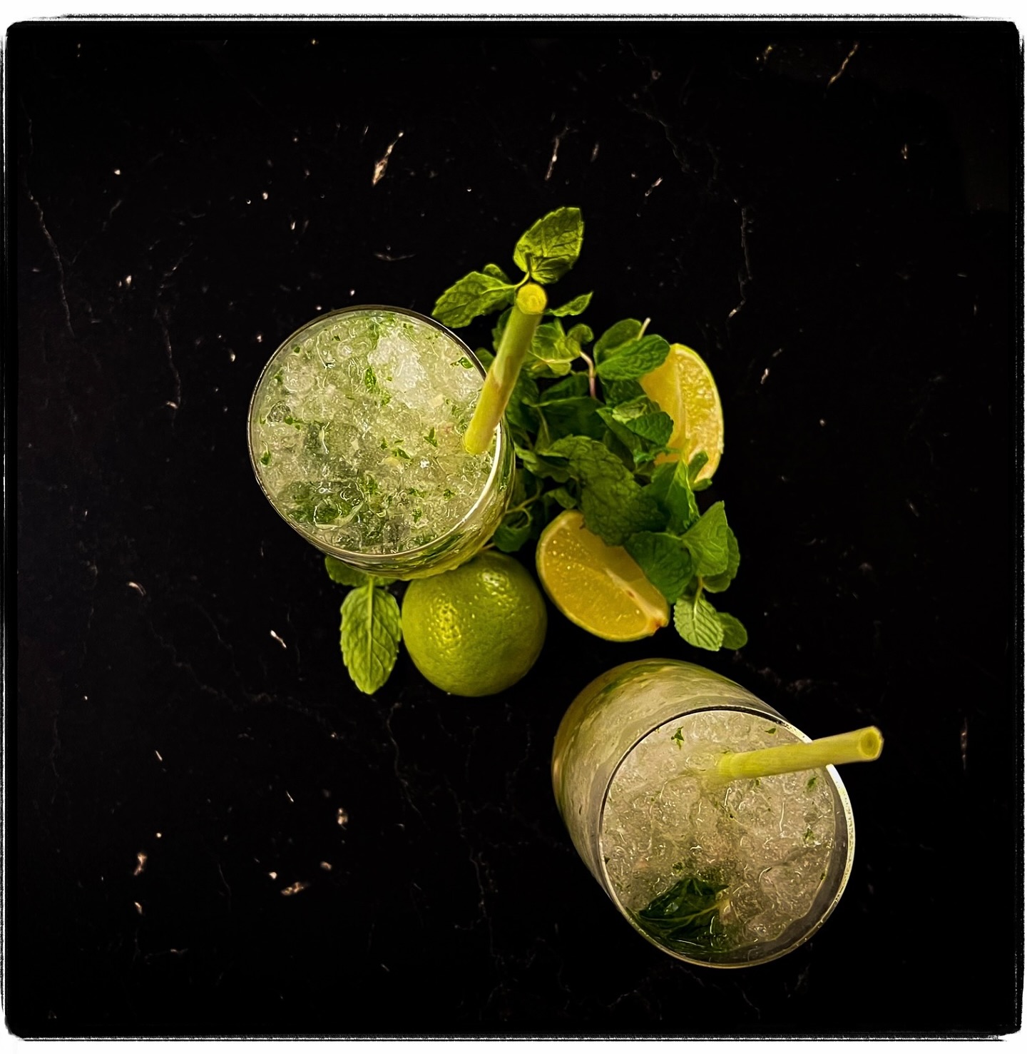 To celebrate the beginning of Summer, we’ve just released Chilled not Frozen Vol. 7 - Somewhere On A Beach and with it, we are giving you a unique take on a Lemongrass Mojito.
Instead of using just mint and lime, we are also adding lemongrass, kaffir lime leaves and substituting demerara sugar with palm sugar, making this unique. The nuttiness and caramel flavours of the palm sugar complement the Barcardi Spice Rum, perhaps a bit of satay sauce. Still, the lime cuts through the richness, and we are in magnificent Mojito territory. Cheers.
Find the full recipe on our website (link in bio)!
#chillednotfrozen #lemongrassmojito #mojito #summerdrinks #beachvibes #somewhereonabeach #chillednotfrozen #cocktailsofinstagram #refreshingdrinks #summervibes #citrusy #herbal #recipe #linkinbio