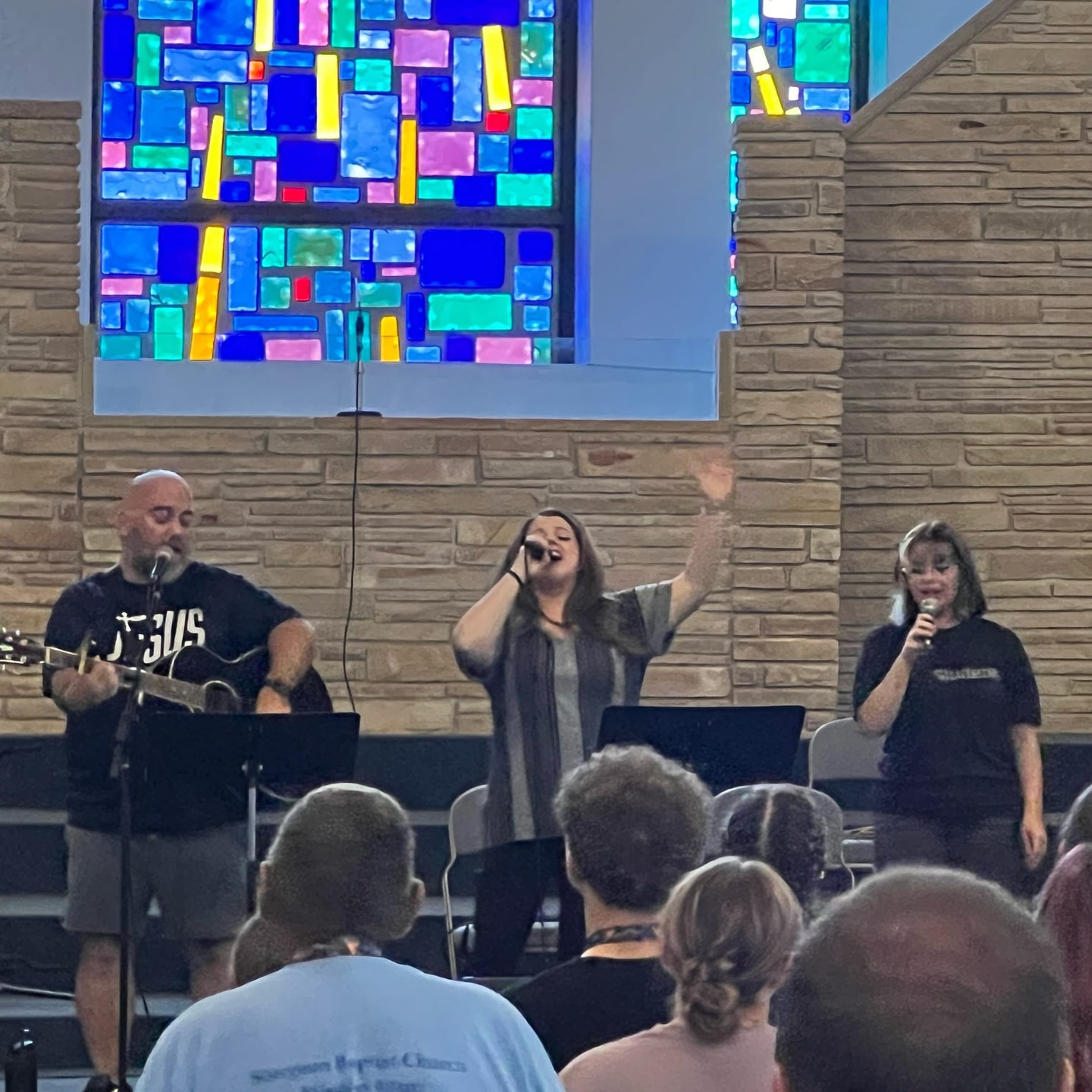 So thankful and blessed to worship with around 80 missionaries tonight! Jared did an amazing job preaching. @mobile.missions.network