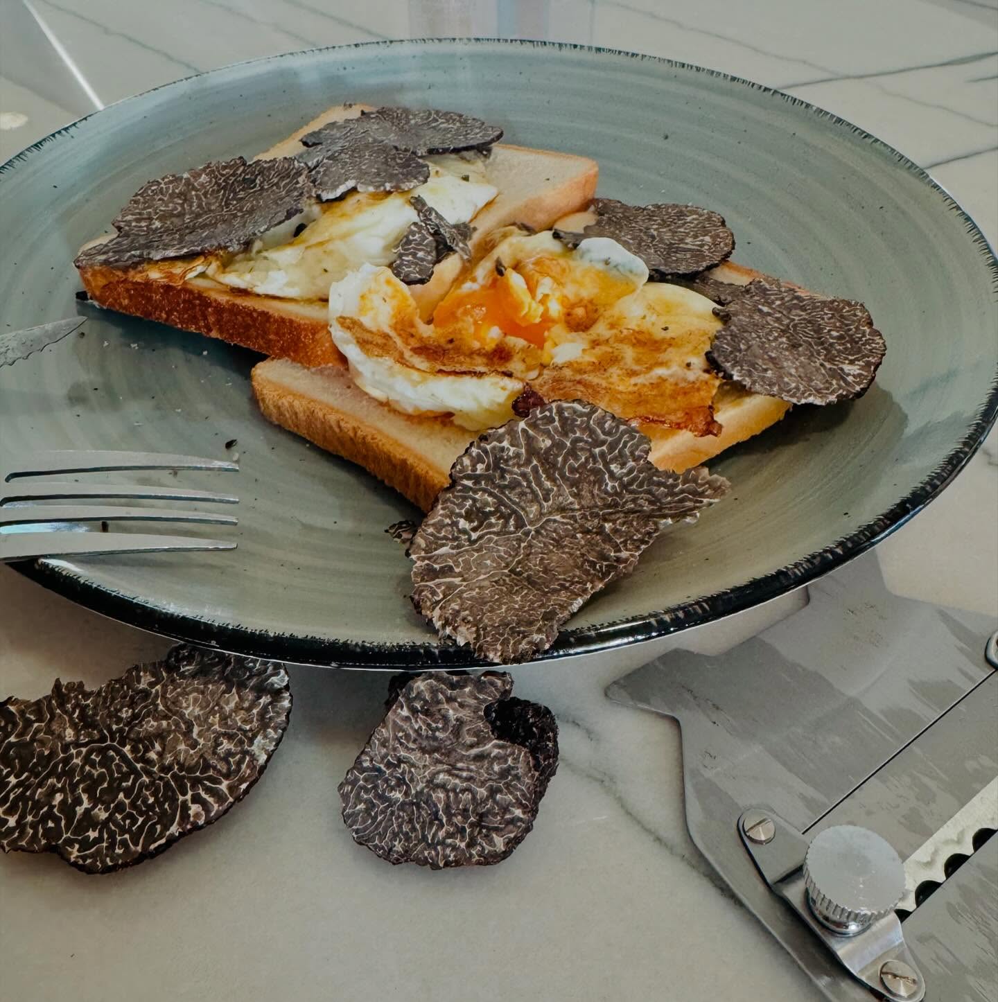 Double Oaks mid week breakfast and harvest … Best way to start the day… Another successful truffle hunt… 4 truffles out now and ready to eat… 12 truffle under ground atm ripening for later. 23 trees now producing. Very good first year… #truffle #frenchoak #truffiere #truffles #truffledog
#ourvineyard #boutiquewinery #winerylovers #wine #weekendsinmelbourne #australianwines
#macedonranges #winetasting #cellardoor #vintners #daylesfordmacedonlife #daylesfordmacedonranges #cellardoorvictoria #melbournecellardoor #victorianwine #victorianwinery #winerymacedonranges #woodend #kyneton #localproducers #cellardoorvictoria #explorevictoria #wineryvictoria #countryvictotia
#visitvictoria