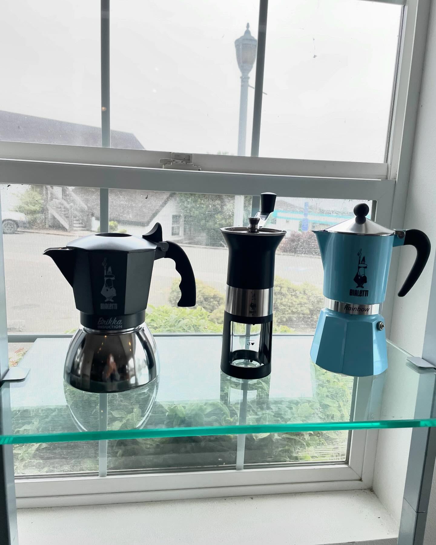 Ciao Bella! Bialetti coffee makers and grinders back in stock. The essence of Italian coffee culture here on the Mendonoma Coast! #shopmendonoma #gualalaca #searanchcalifornia #shopsmall #shopsmallbusiness #TheKoastalKitchenShop #YourKreativeKitchenShop #KoastalKitchenGualala #GourmetGoodies #gourmet #budgetgourmet #foodie #GualalaFoodies #SeaRanchFoodies