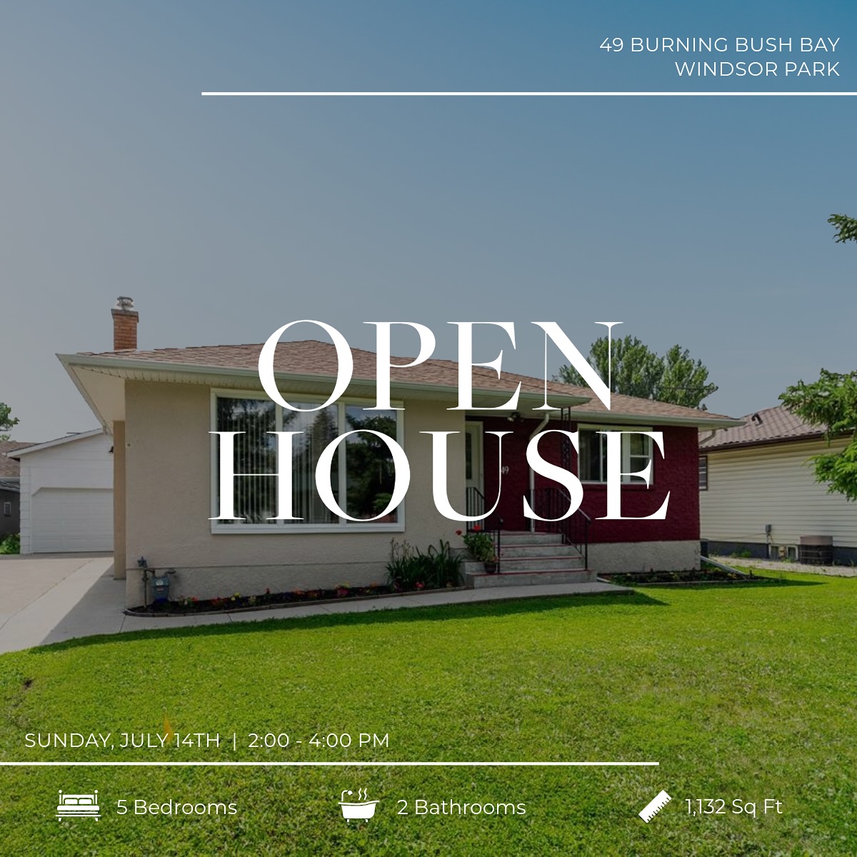 ▪️ Open House Today from 2:00-4:00pm ▪️
49 Burning Bush Bay | $419,900.00
Come take a look inside this move in ready home in Windsor Park!
Want to know more? Feel free to reach out to me:
Rebecca Karalash | Realtor®
📱 204-688-6406
🌍 www.rebeccakaralash.com
.
.
.
#openhouse #winnipegrealtor #winnipegrealestate #windsorpark #realtor #realestateagent #winnipegrealestateagent #homebuyingtips #firsttimehomebuyer #buyers