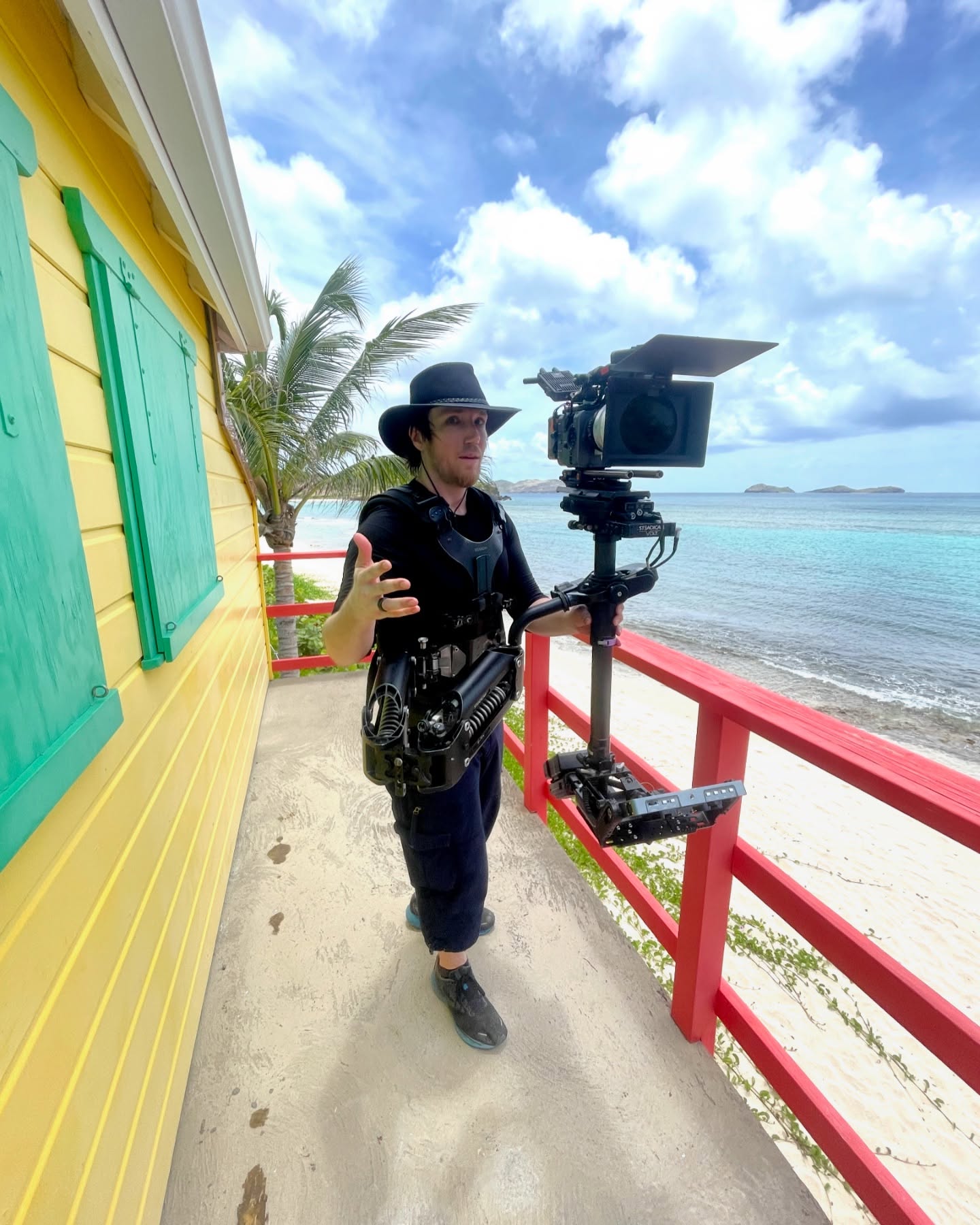Fun times filming in St Barths for @zimmermann 🤠🎥👍
It’s a resort island in the Caribbean where they speak French…didn’t know of it til now! It’s so beautiful! 🤩😃
Thank you to the crew 🏝️
Director @gracieotto
DP @alexanderalexandrov
AC @gboot
Thanks also to our amazing local crew 💪
#filmmaking #filmmaker #cameraoperator #steadicamoperator #stbarths #zimmermann #willpower #willpowercinema #travel #caribbean #adventure #fashion
@societyofcameraoperators