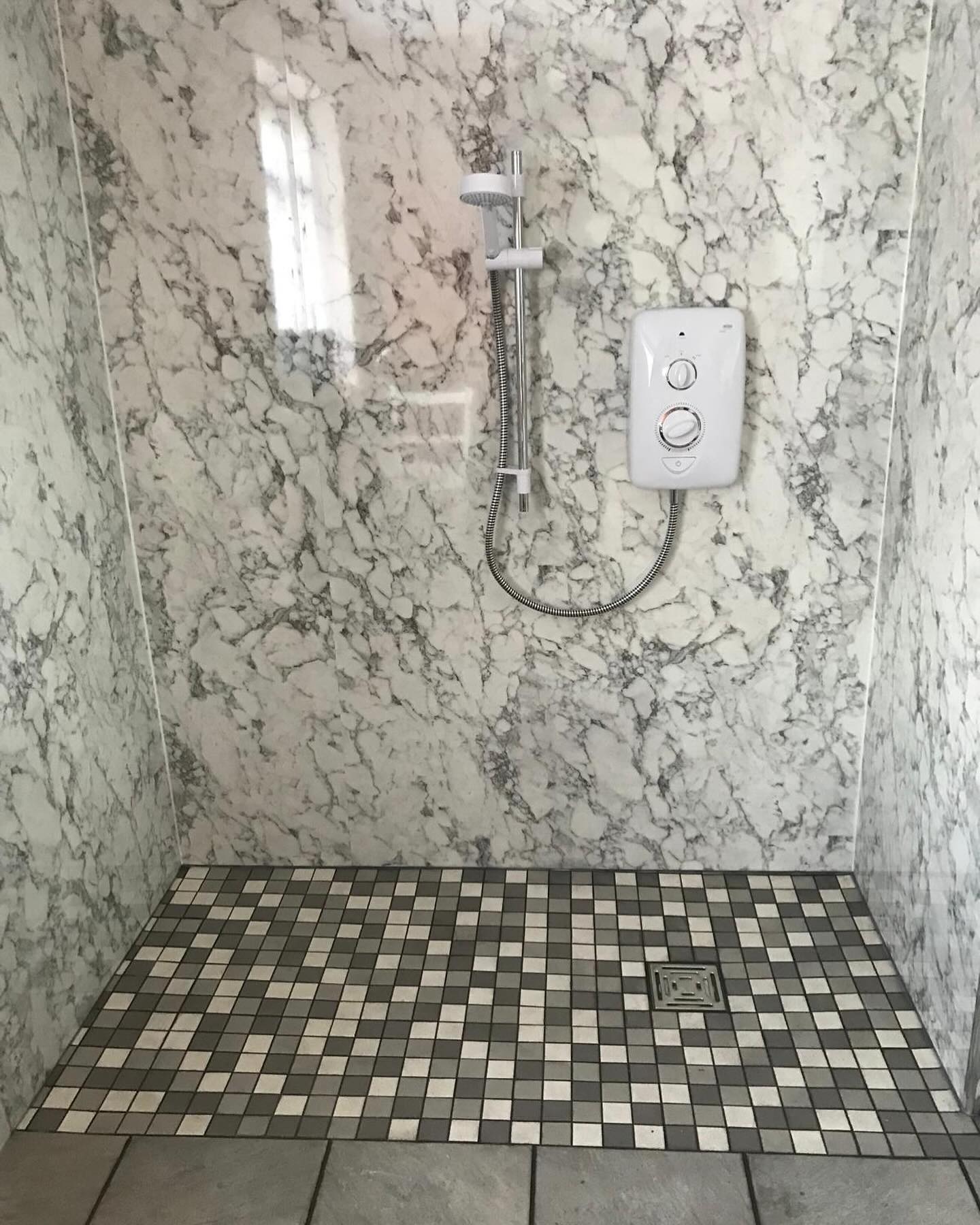 Wet room complete for our customer #wetroom #plumbing #bathroom