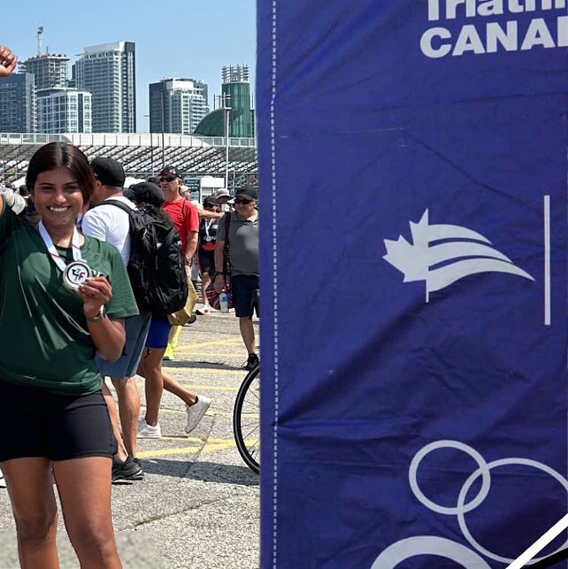 Team Multi-Gen Wealth took on the Toronto Triathlon Festival with two teams on July 14th. They conquered the Olympic Distance Triathlon Relay, and the Sprint Distance Triathlon Relay. 🏊🚴♂️🏃♀️
Olympic Relay:
🏊🏻♂️ Mariano 1.5 km - 00:42:18
🚴🏻♀️ Juanita 20 km - 01:30:08
🏃🏻 Lucio 10 km 00:50:20
Total 03:08:21
Sprint Relay:
🏊♂️ Kin 0.75 km - 00:17:42
🚴♀️ Adriana 20 km - 01:00:41
🏃🏽♀️ Shagun 5 km - 00:35:01
Total: 01:59:04
Thanks to everyone who participated this year, we couldn’t have done it without you. 🥳💚
If you can assemble a team including one swimmer, one cyclist, and one runner, Multi-Gen Wealth Group will be honoured to sponsor your registration and have you part of our team next year!
💪🏃♀️💚