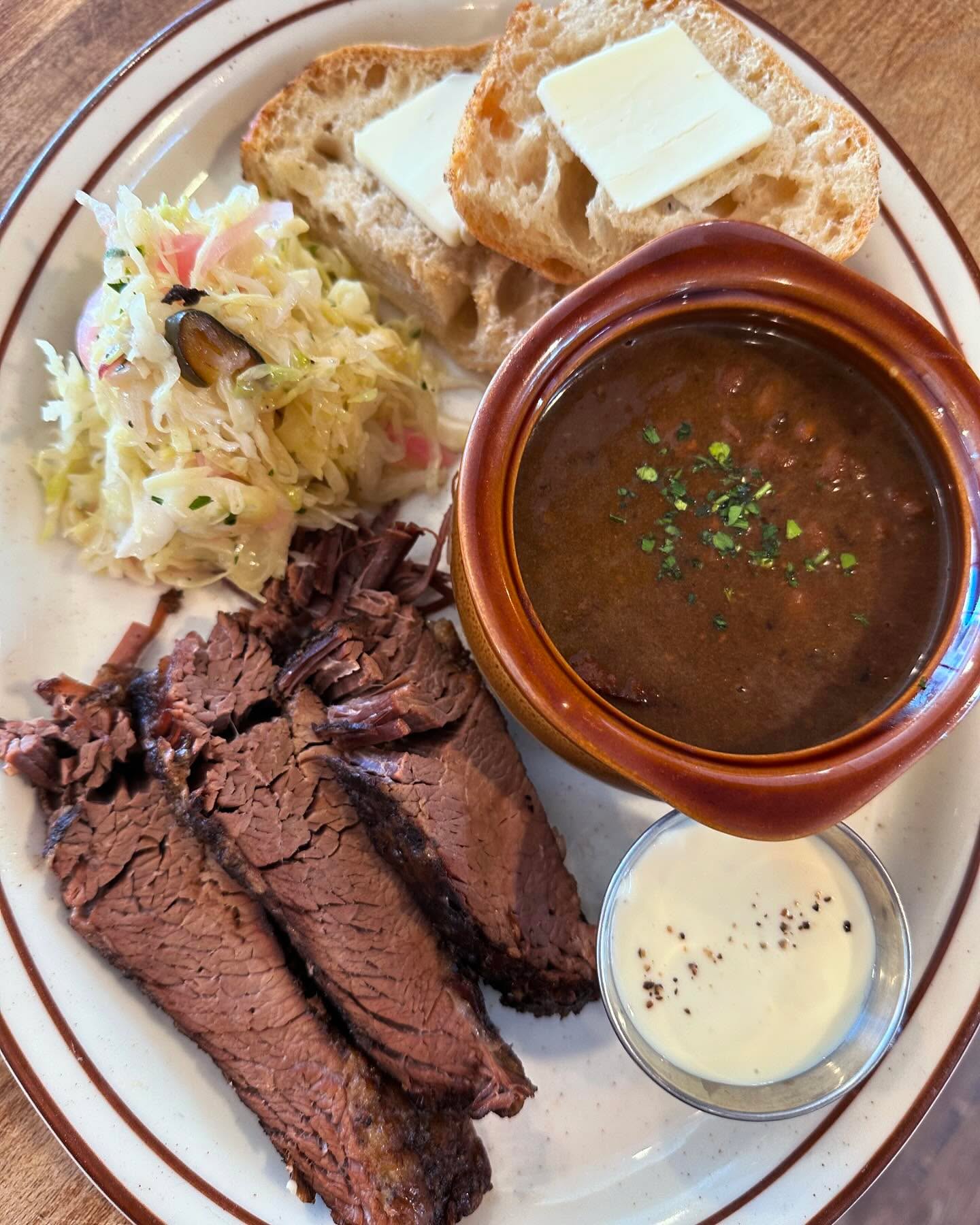 We’ve still got a few bbq brisket plates left on special today only! So come on in and get this, you will not regret it!
#bbq #brisket #oakland #cafe