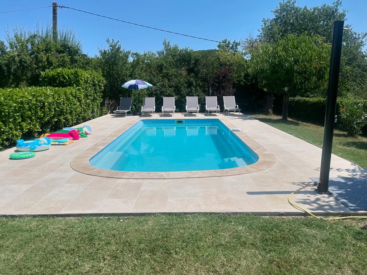 Scorching day today, 35 degrees ☀️ #gitedefrance #franceholidays #summer2024 #limoux #carcassonne🇫🇷