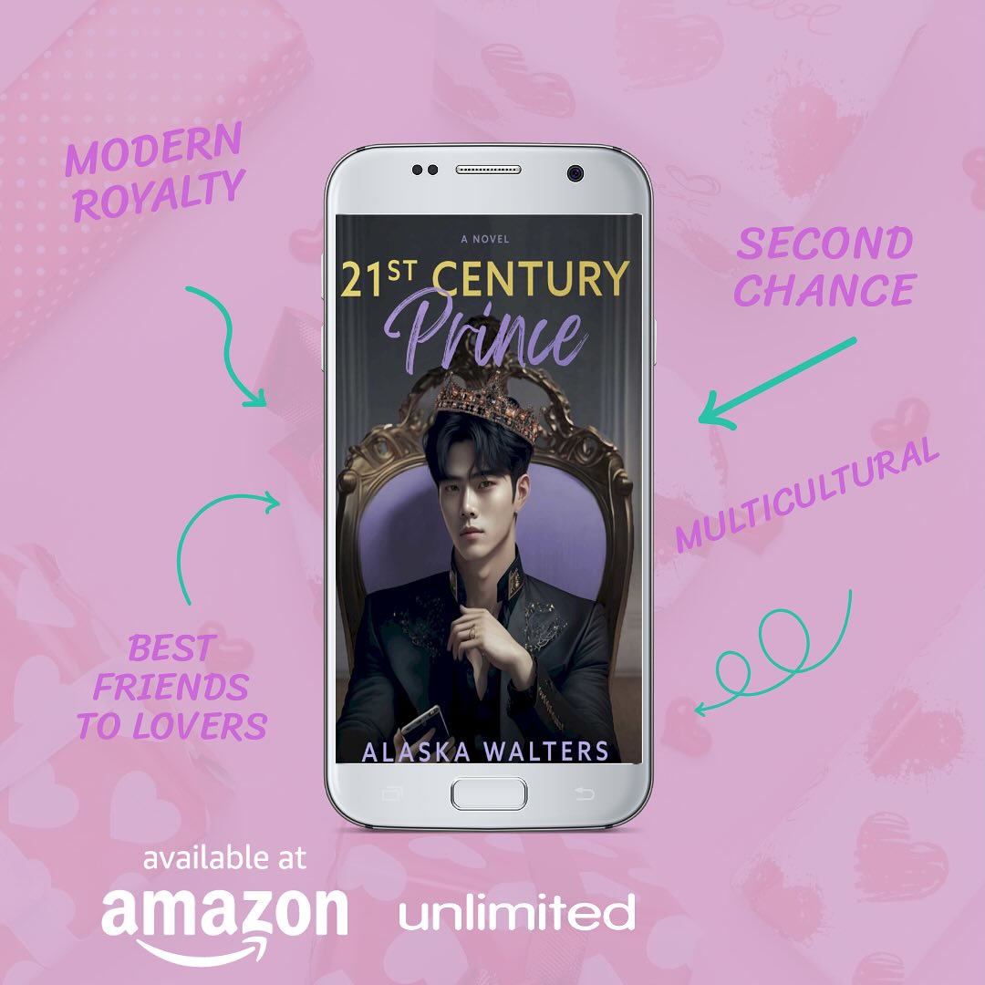 Now #kindleunlimited exclusive! You can still buy in print on Amazon too 🩷”He’s young, he’s rebellious and he is next in line for the throne... Will he make the cut? With his father and his appointed Courtier on his back about making his online presence known, his Instagram blowing up and ensuring his ‘meet and greet’ time with fans is up to par, Kyong isn’t having a bar of it. This bad boy wants to do whoever and whatever he wants, and he isn’t going to let a crown stop him.”