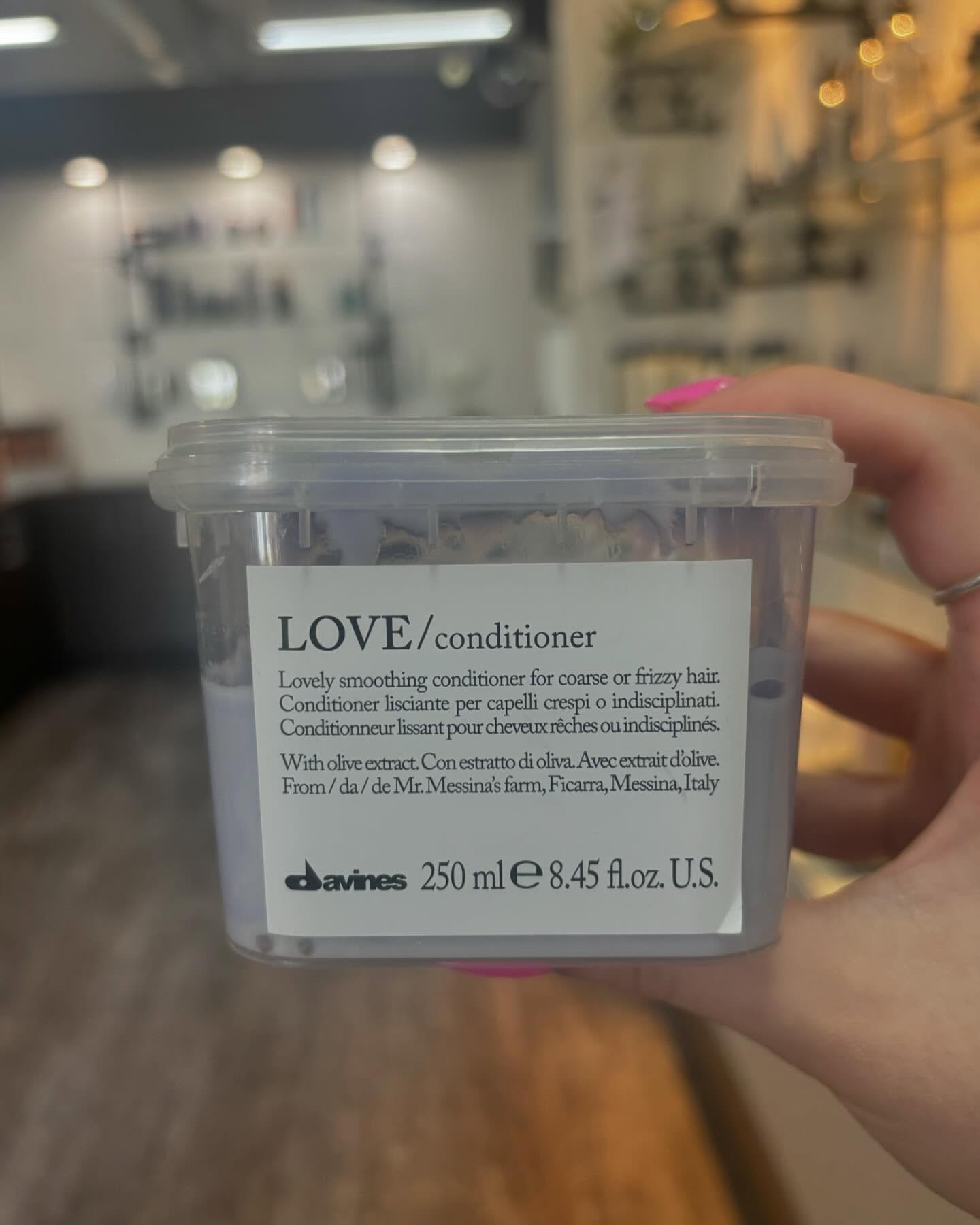 Product of the week! ✨
This Davines conditioner is perfect for instantly smoothing frizzy, coarse hair! Come grab one 7/30- 8/3 for 10% off!