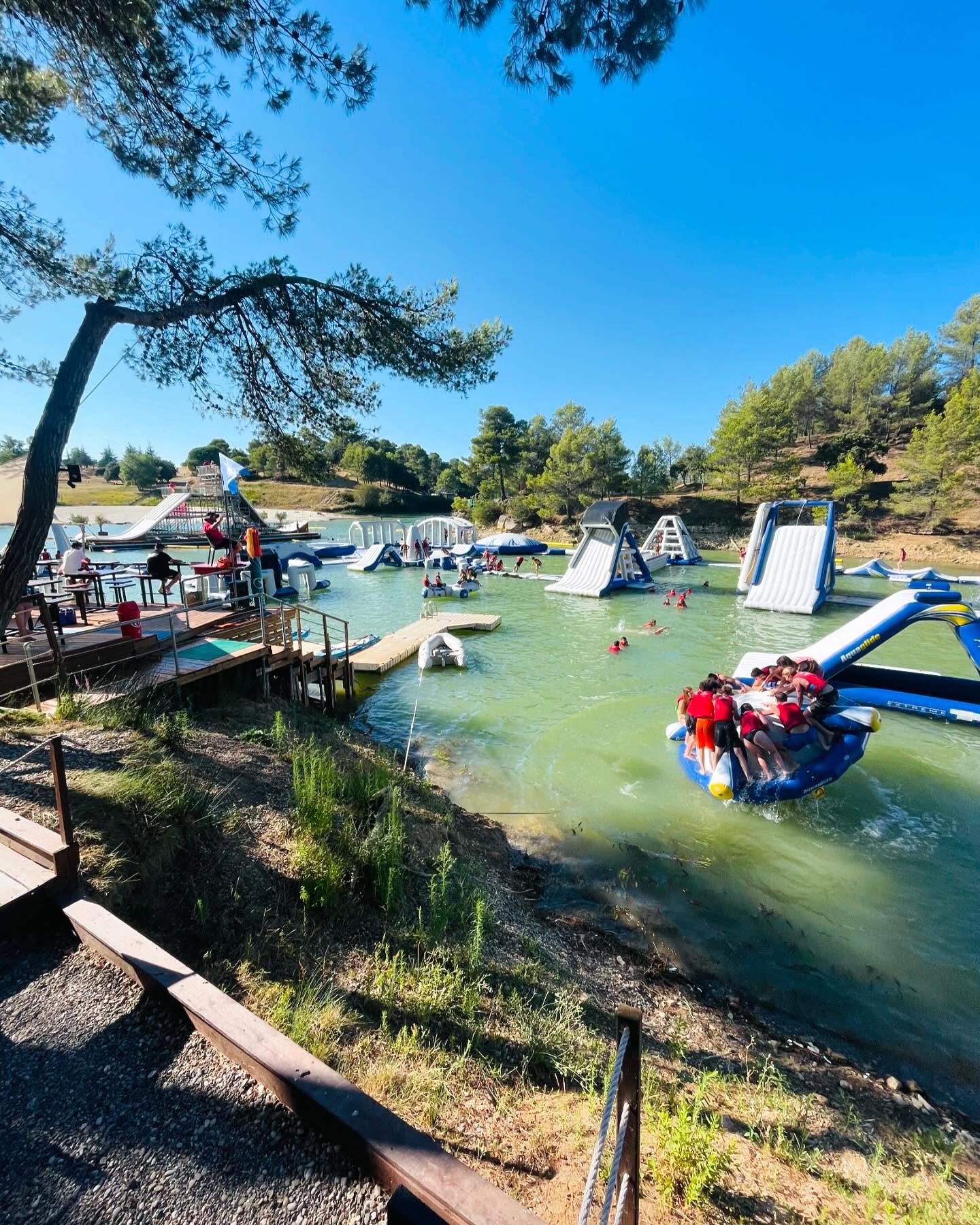 Aquaviva in Carcassonne….always a hit with the kids 🙌 #carcassonne #lacdecavayère #parcaquaviva #southoffrance
