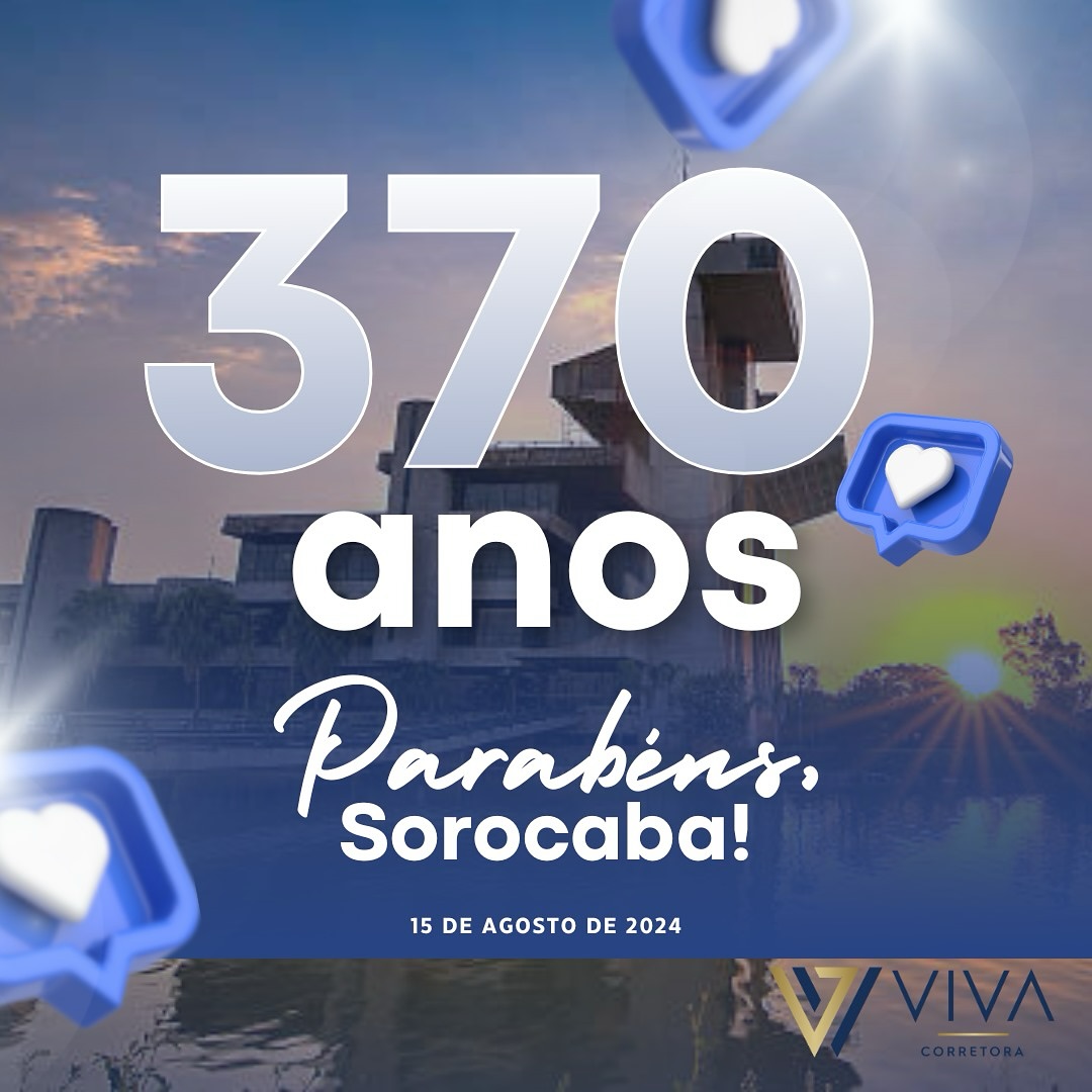 Informamos que em virtude do feriado do aniversário da cidade de Sorocaba, no dia 15 de Agosto, não haverá expediente.
Retornamos as nossa atividades normalmente no dia 16/08.