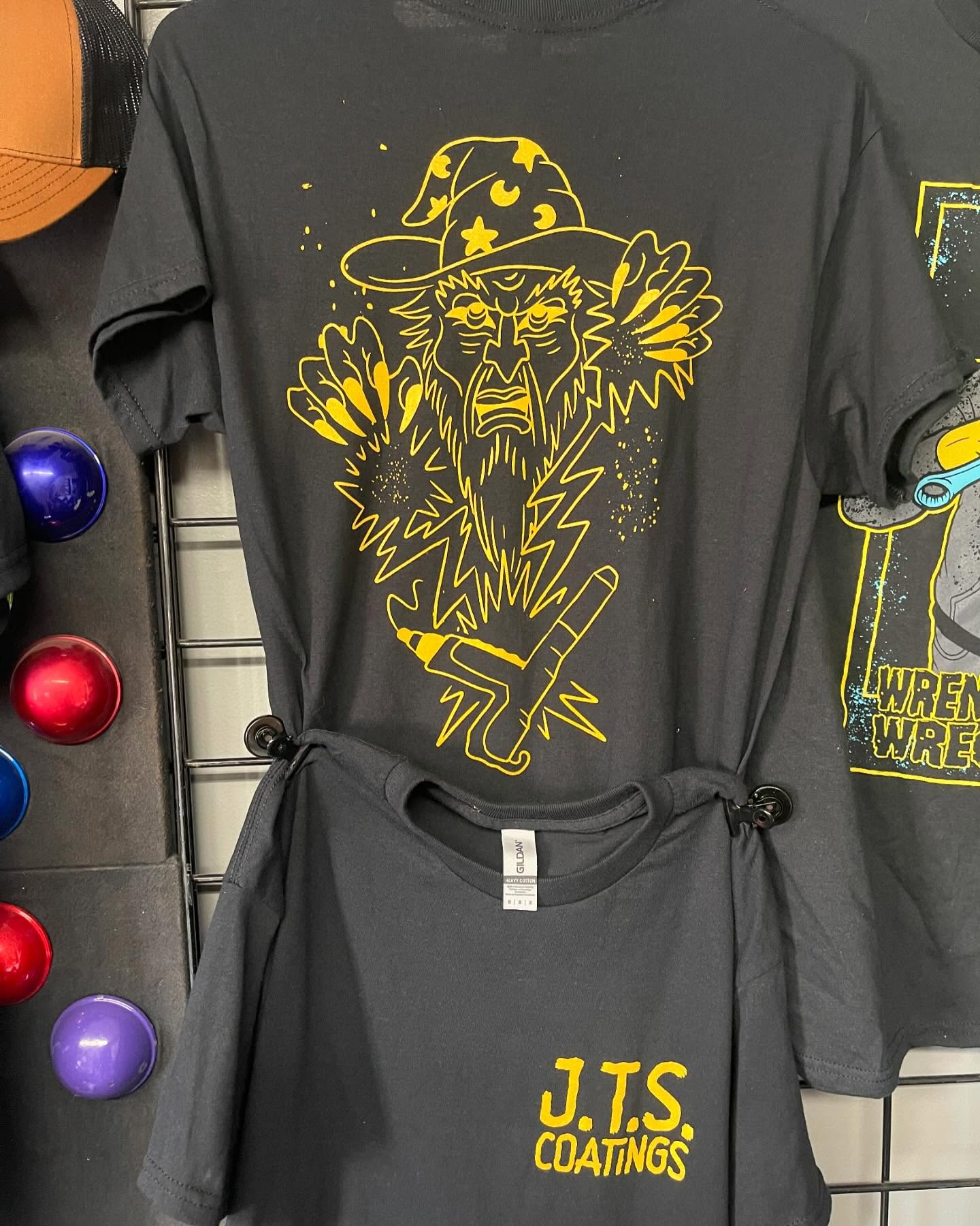 Limited edition JTS wizard shirt. Front & Back logo. $25 shipped!! Sizes Small, medium, large & 2xl!! 🧙♂️🪄