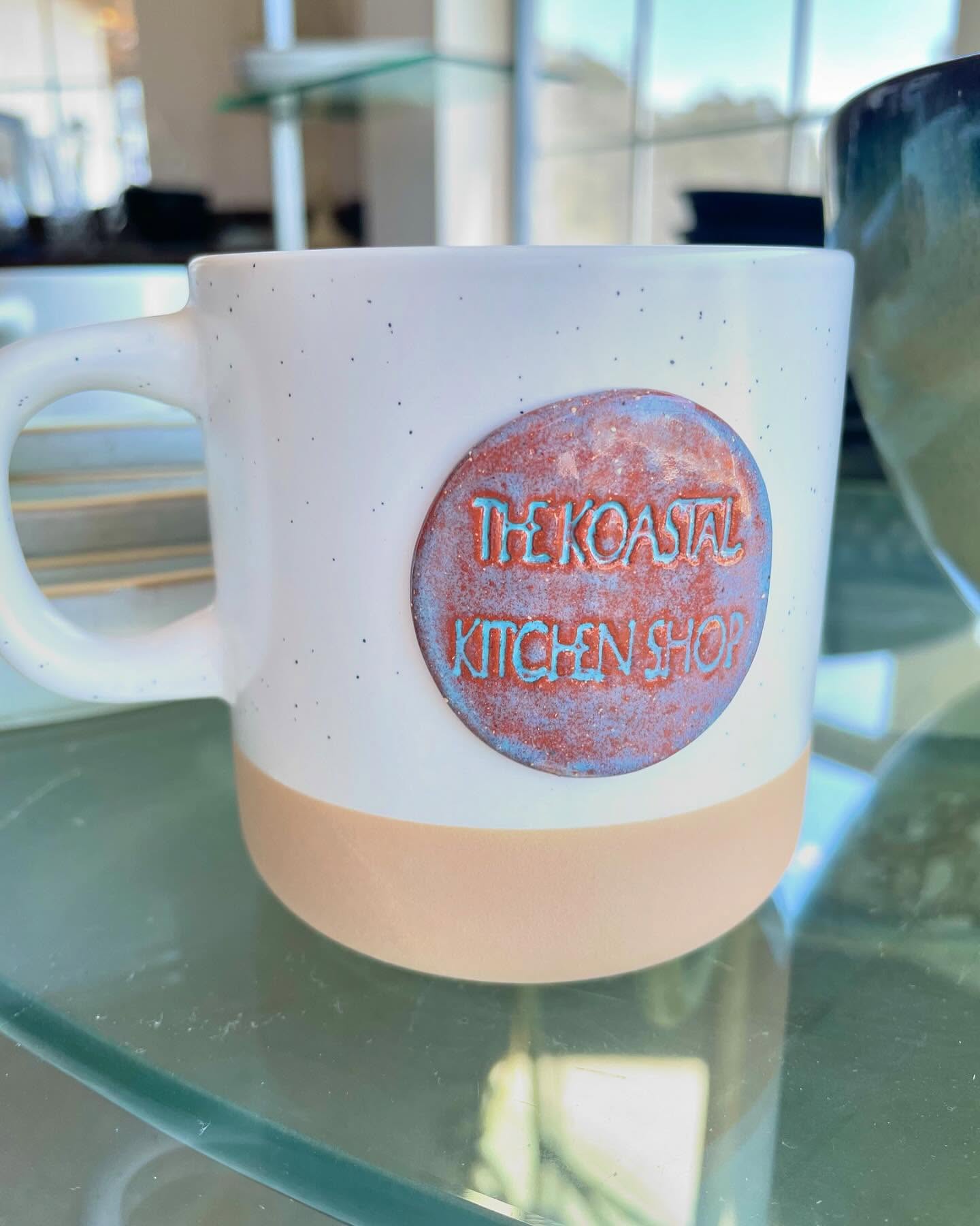 New in! Ceramic serving dishes and salad/pasta bowls in beautiful ocean water colors. Also new Koastal Kitchen stamped cabin mugs! Come in and update your tabletop. #shopmendonoma #gualalaca #searanchcalifornia #shopsmall #shopsmallbusiness #TheKoastalKitchenShop #YourKreativeKitchenShop #KoastalKitchenGualala