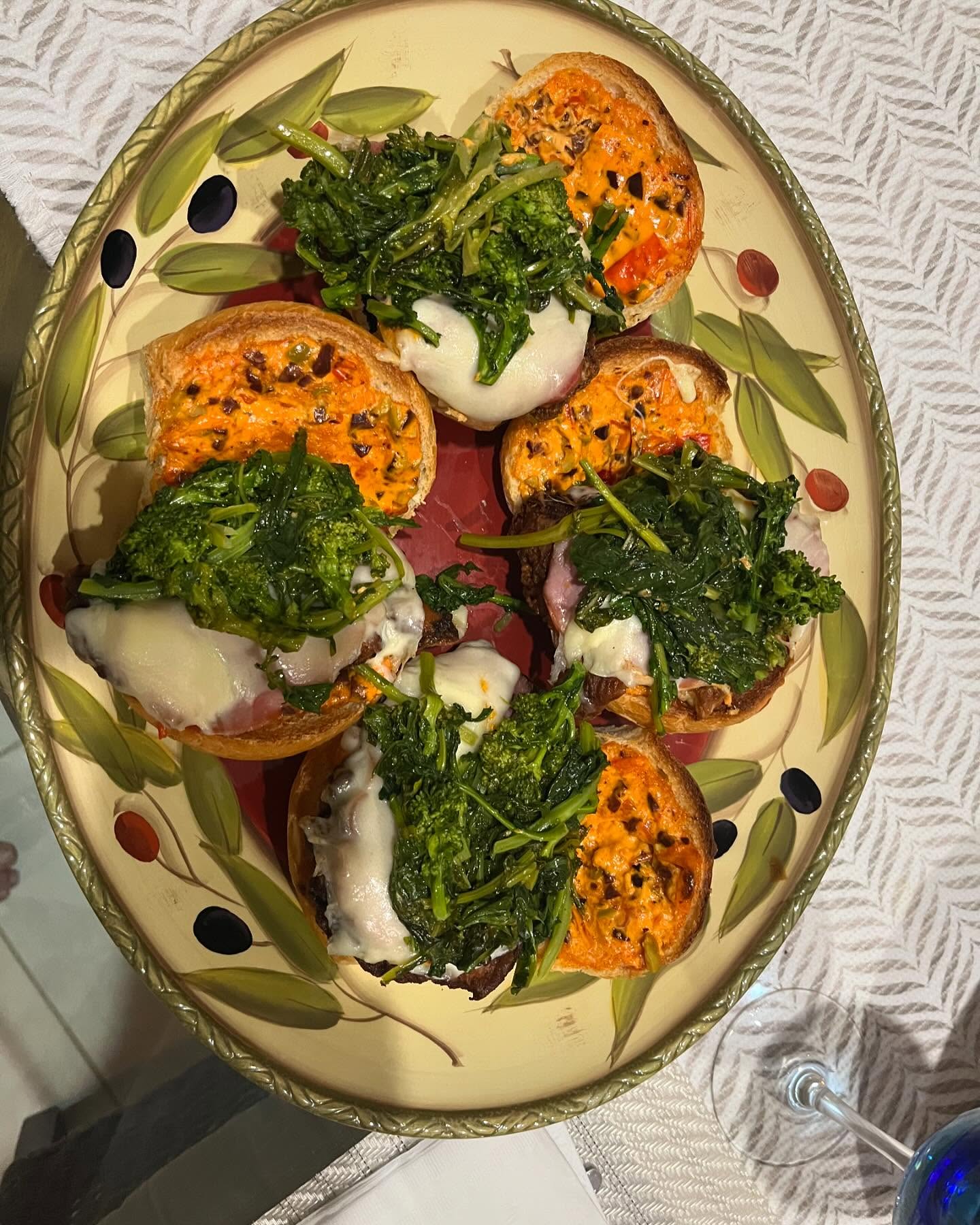 Chicken cutlets with broccoli Rab and a secret sauce with melted provolone #chef #cooking #bakery #bakingbread #nashville #lakeworth #lakeworthbeachbonfire #boynton #durango #winery #harley #mortgagebrokerage #realestateinvesting #cheflife