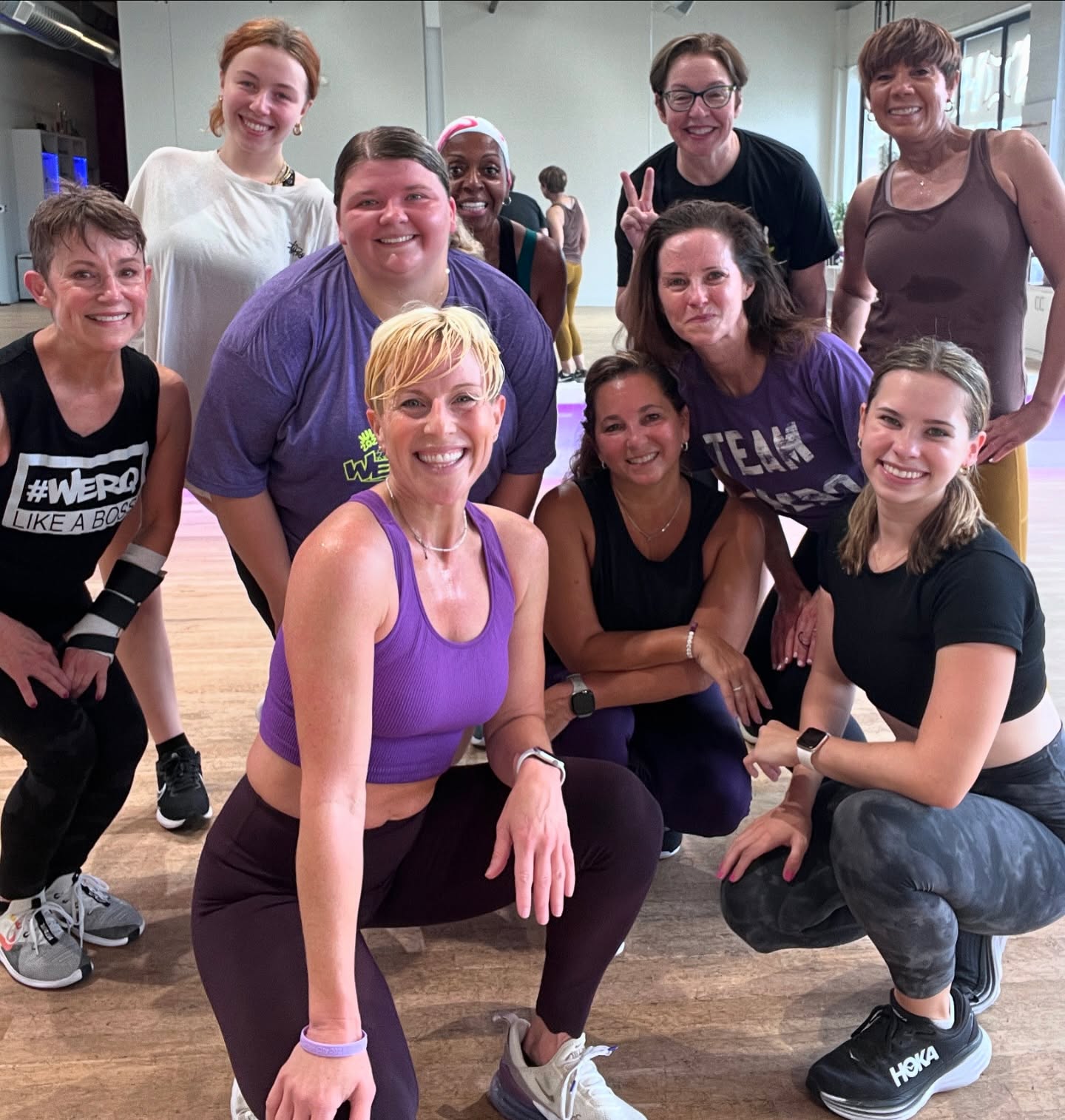 Shoutout to the studio crew…always holding it down in KC!
Today’s class was so much good energy! I feel a change in the air, and am excited to head into fall.
The studio website has been updated to show the current schedule and new pricing. This is your sign to come dance with us:
Drop in - save $5 now thru the end of the year
5-class pass - $55
10-class pass - $99
$30/month UNLIMITED!!!
🔗 in bio
Stay tuned for our next First Friday event. We have missed seeing everyone and it’s time for a sweaty party!