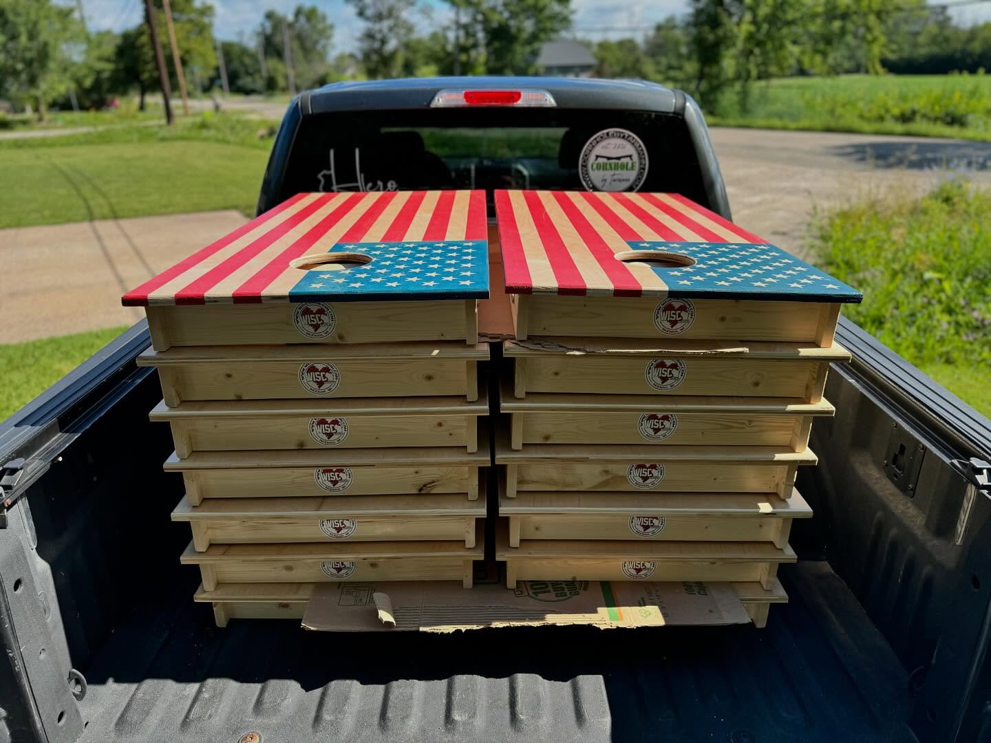 Busy busy! #allstain custom boards #wiscobaggin