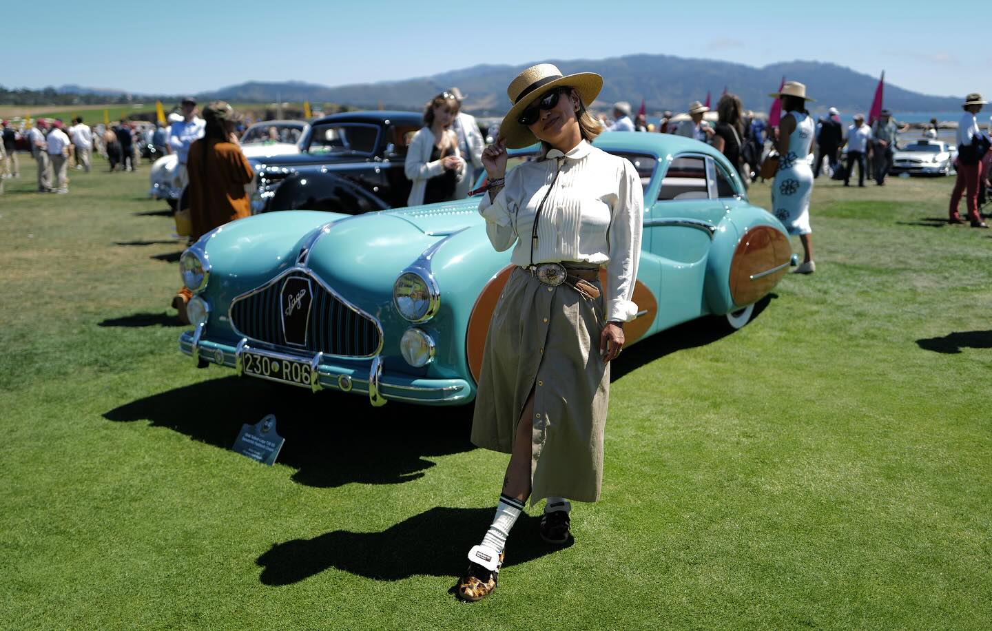 Some locals loathe the week, while others live for it. This was my first year partaking in it, and I loved Car Week! The Concours d’Elegance at Pebble Beach, the Rolex Monterey Motorsports Reunion at Laguna Seca, and a private party in Carmel Valley where @squidbrain_seaside set the tone were all incredible! 🏁