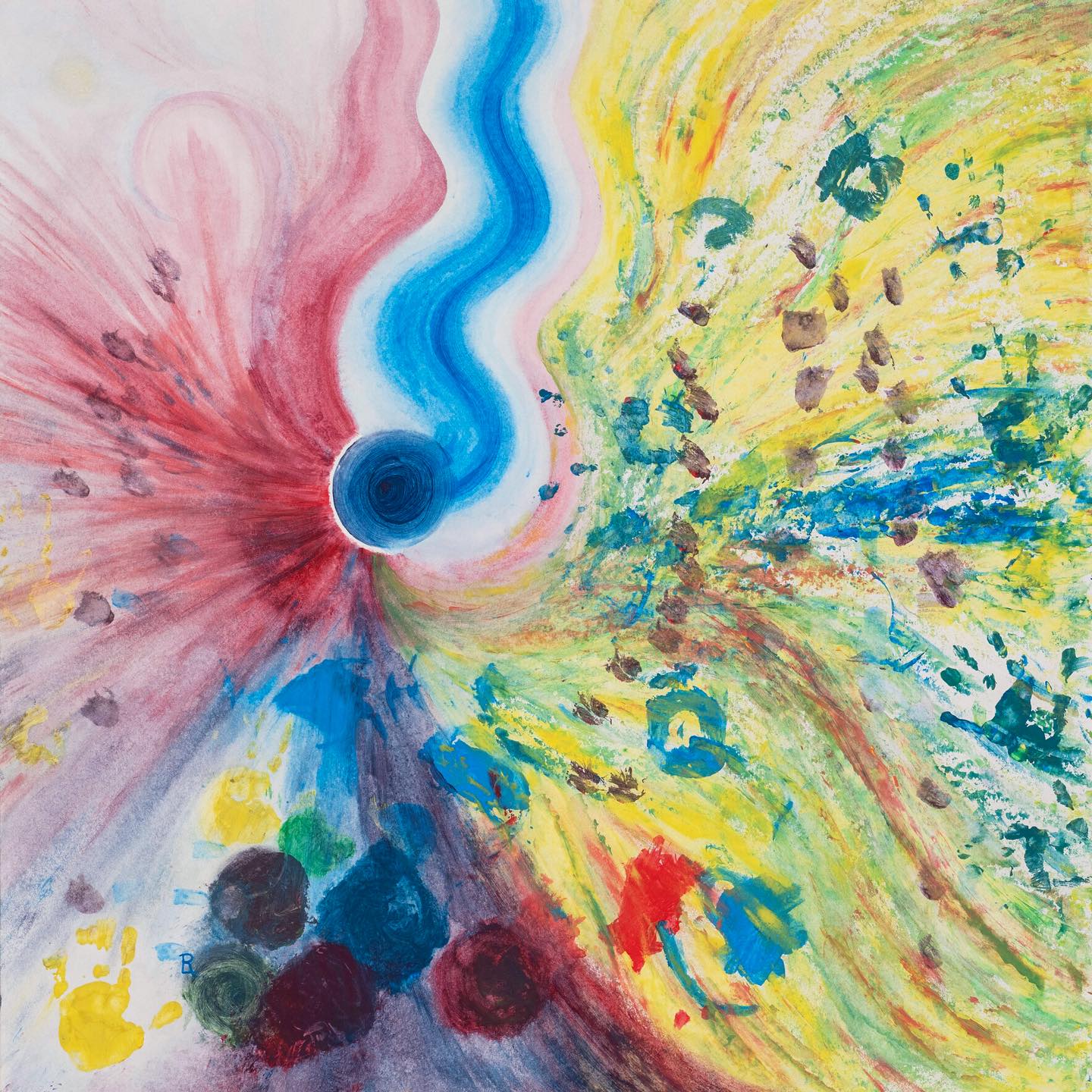 Heute war bei uns definitiv ein Tag nach dem Motto dieses Bildes… „Hinter der Angst beginnt das Leben“
Ich würde mich selbst und auch Rosalie als recht sensibel und eher vorsichtig bezeichnen. Und trotzdem bringt uns das Leben immer wieder in Situationen, in denen man feststellen kann und darf, dass man so viel mutiger ist, als man dachte. Rosalie zuliebe versuche ich, meine Grenzen immer mal herauszufordern.
Heute haben wir uns an eine spontane Fahrt mit einem alten Schwimmpanzer über die Elbe gewagt - laut, wackelig und am Ende auch sehr nass. So gar nicht das, was in meiner Komfortzone normalerweise vorkommt. Und doch hat es so viel Spaß gemacht und uns mit einem Gefühl von Mut und Stolz zurückgelassen. 💪🏻💪🏻
🩷❤️🧡💛👧🏻👩🏻🎨💚🩵💙💜
„Hinter der Angst beginnt das Leben“ (Fingerfarbe auf Vliestapete, ca. 75 x 75 cm)
.
.
#luftfarben #nachwuchskünstler #artwork #colorfulart #fingerfarben #wirmalenunsdieweltwiesieunsgefällt #buntistmeinelieblingsfarbe #toddlerpainting #toddlerart #ilovecolors #fantasie #seelenbilder #soulpainting #instaart #rainbowcolors #fingerpaints #artthatmakesyoufeelgood #artthatmakesyouhappy #artes #spiritualartwork #spiritualart #colorfulartwork #mutausbruch #hinterderangst #durchdieangst #großermutkleinesmädchen #frauenpower #livingbeyondfear #bravegirls