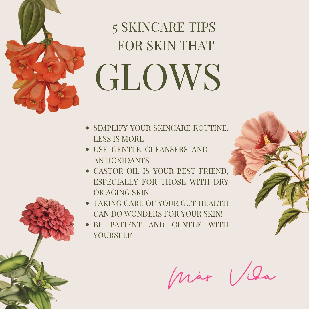 When it comes to skincare, less is more. We don’t need 1,000 products to make that skin glow! Gut health, herbs and natural oils are all you need ✨
Don’t forget that castor oil is your BEST FRIEND!
Shop clean and organic at the link in the bio! 🌱