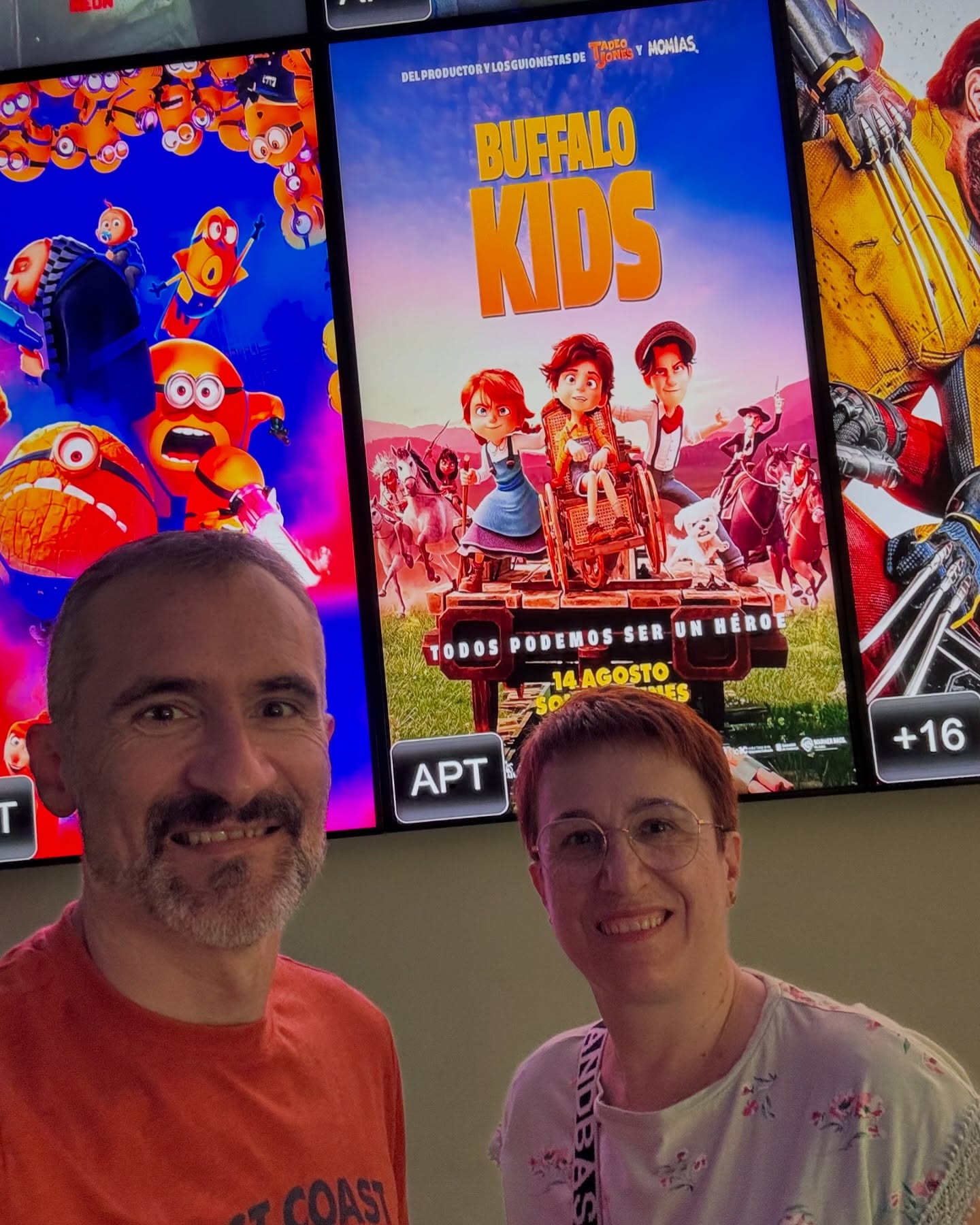 Buffalo kids ya en cines ❤️ en la que trabaje en el equipo de lighting y compositing de Core animacion, enhorabuena equipo ❤️