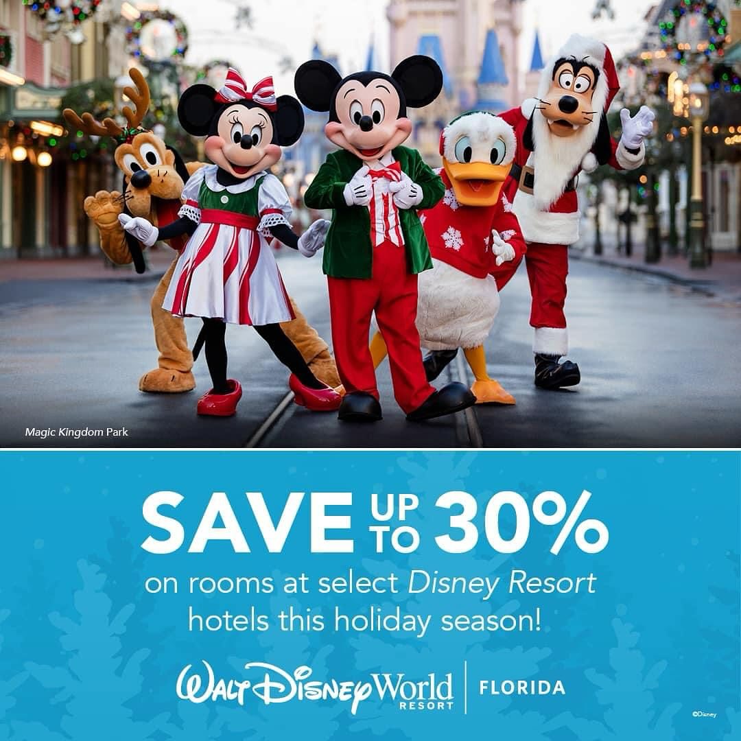 🎄🎅 Spend the most wonderful time of the year in the happiest place on Earth! Contact us for a quote and let us help you plan a magical vacation.✨Remember, our services are FREE!