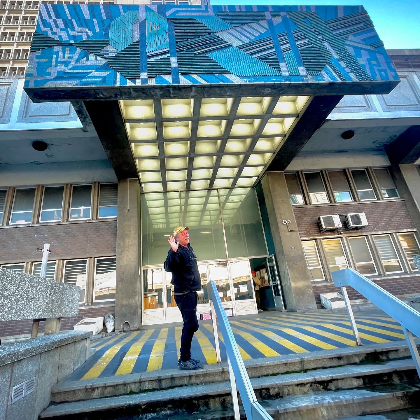 The inimitable @papabergie Mike Berg, Production Designer extraordinaire; finding the magic nobody else sees.