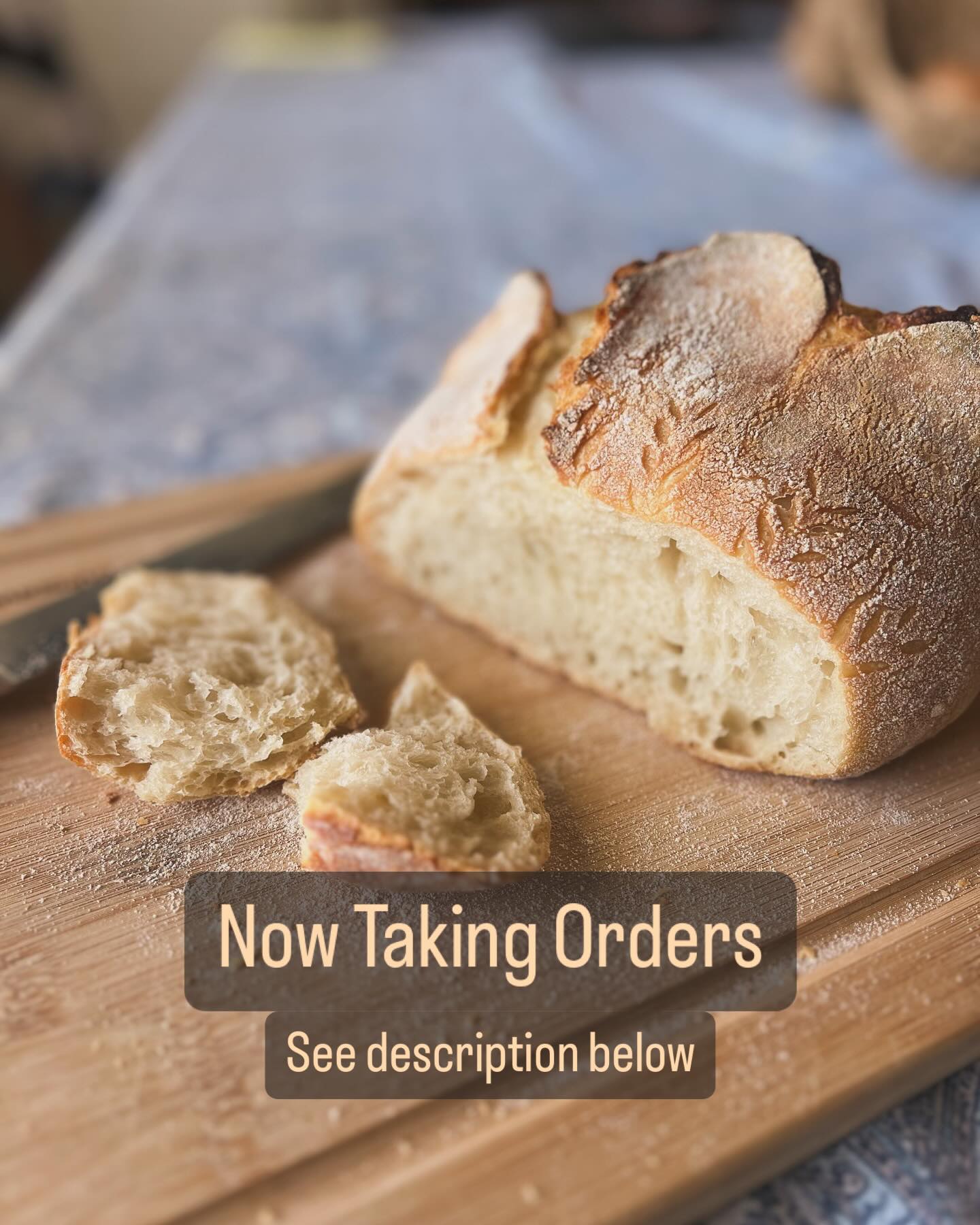 I’m open for orders this week! 🎉 Dates available for pickup are on my website - order now and treat yourself with some sourdough baked goods - link in bio! 📲
#sourdough #sourdoughbread #ordernow #homemadebread #smallbusiness