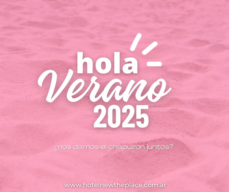 Estamos a solo 4 meses del verano 2025!
Recorda que estamos en pre venta!
Precios de 3 a 6 cuotas sin interés!
Renovaremos cupos en estos días!
Visita y disfruta Hotel New The Place!
Más INFO: Escribinos!