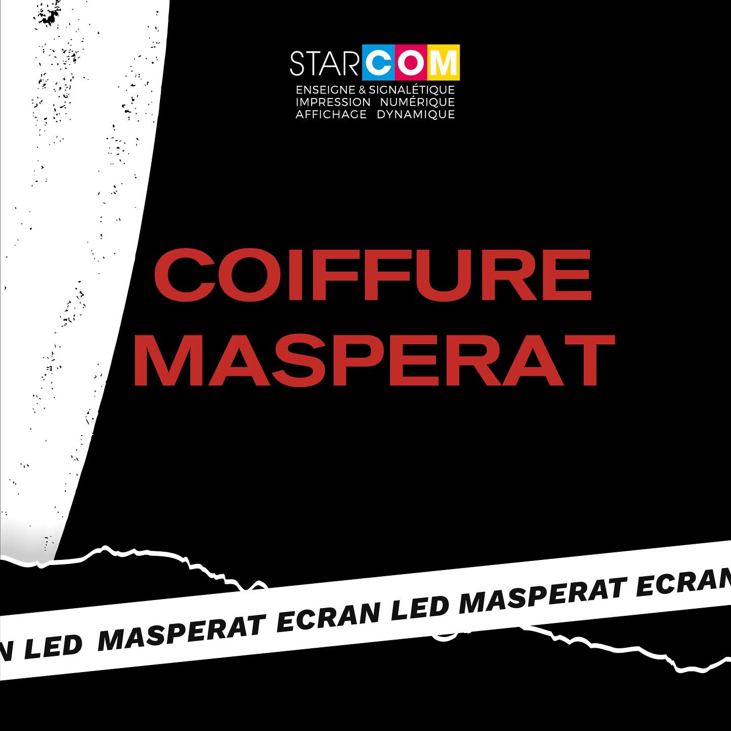 ✨ Nouvelle Réalisation par Starcom pour Coiffure Masperat ! ✨
Nous sommes fiers de vous présenter notre dernière création pour Coiffure Masperat : un écran LED haute performance qui capte tous les regards !
🔹 Écran LED 3x1 : Fabrication d’un écran LED étanche IP65, avec un pitch de 3,9mm pour une résolution exceptionnelle, idéal pour une visibilité parfaite en toutes conditions. 🔹 Châssis et structure sur toiture : Une installation sur-mesure, robuste et élégante, qui met en valeur l’enseigne de Coiffure Masperat.
Chez Starcom, nous transformons vos idées en réalité grâce à des solutions d’impression numérique sur tous supports et tous formats. Basés à Marseille, nous intervenons dans toute la région pour sublimer vos espaces.
.
📞04 91 33 23 47
👨💻www.imprimenseigne.fr
.
.
#Starcom #ImpressionNumérique #Marseille #EcranLED #EnseigneLumieuse #CoiffureMasperat #Design #CommunicationVisuelle#enseigne #made #fabrication #artisanat #artisan #design #logo #3dletters #marseille#enseignelumineuse #led #signaletique #logo #fabrication #devanture #commerce #paris #ledsign