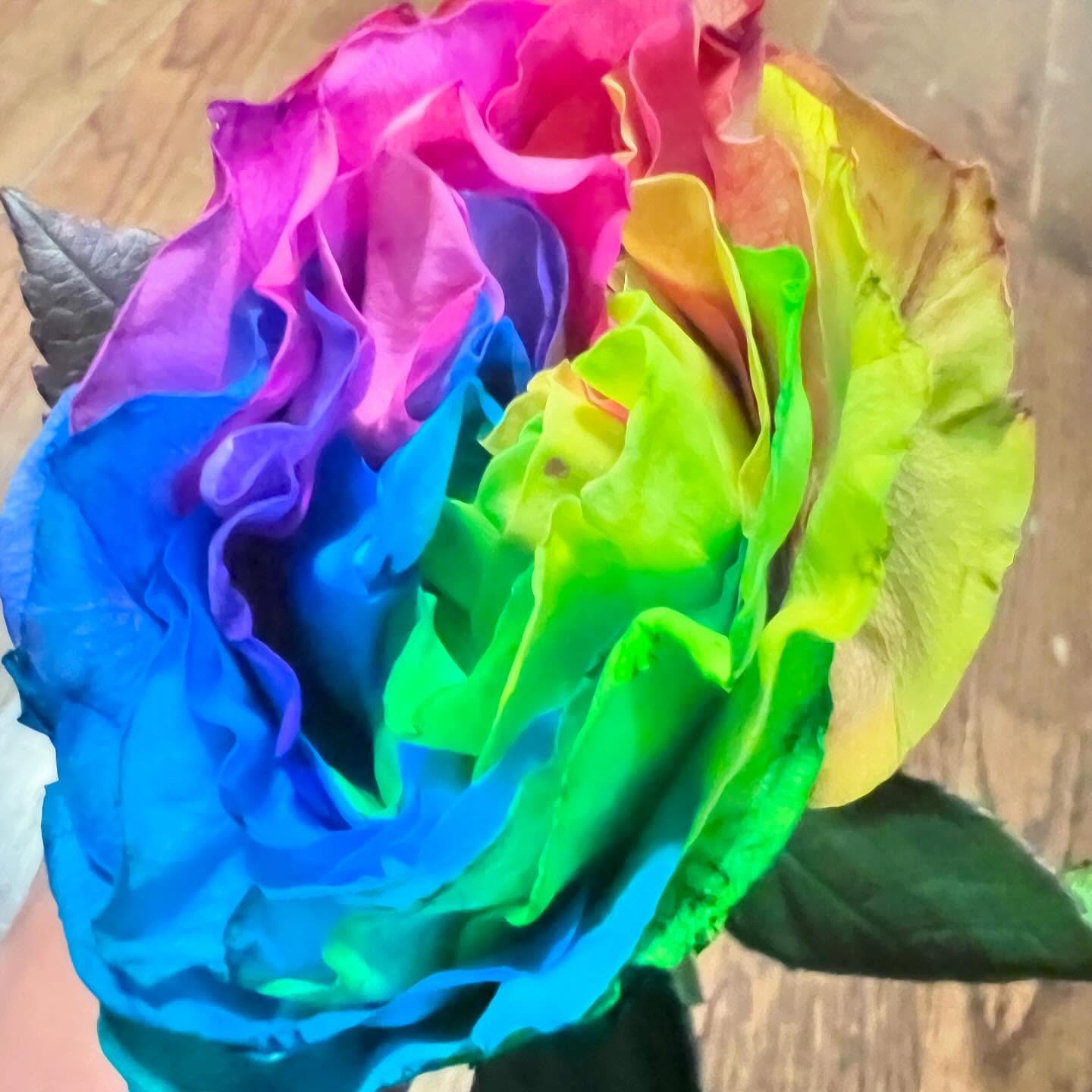 If I could send a rose to our lovely patrons I would. This weekend we met some amazing people who shared how much the renaissance festival and our clothing means to them and it really touched my heart and reminded me again why I love what I do. If our clothing helps even one person feel amazing about themselves we’ve achieved our goal! Thank you from the bottom of my heart for stopping in to share your story. ♥️🧡💛💚💙💜
If you have a story to share about why you love @mdrenfest leave it in the comments!
@rose.sellers.gone.rogue For the amazing rainbow rose
#marylandrenaissancefestival #mdrf #mdrennfest