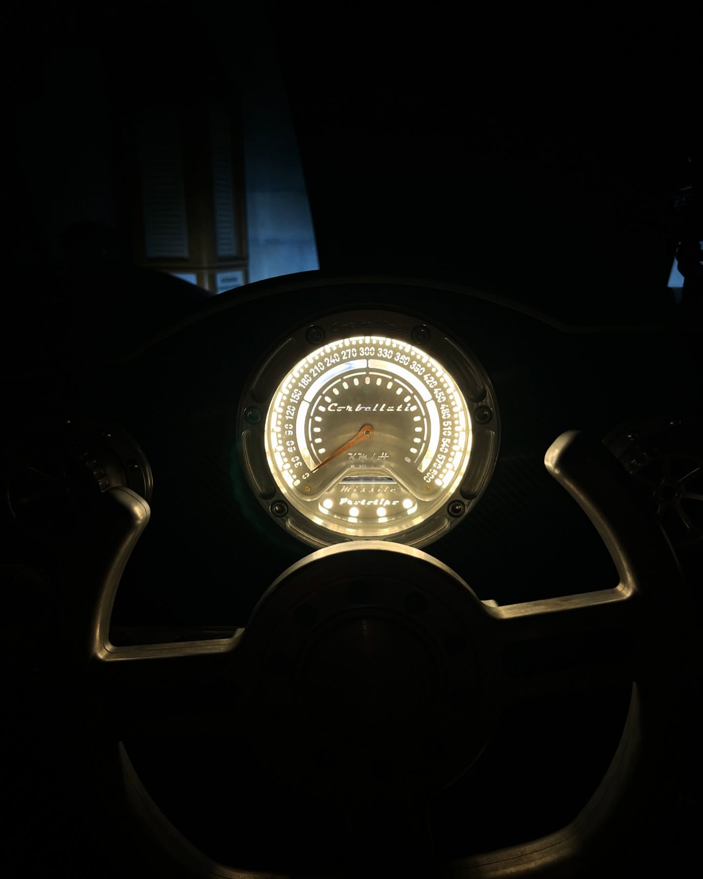 Night drive. #corbellati #missile #corbellatimissile #barchetta #coupe #targa #weapon #hypercar #hypercars #supercar #supercars #luxury #luxurycars #jewelry #handmade #fast #fastestcarsintheworld #records #record #unique #billet #machined #cnc #carbonfiber #becauseracecar #custom #custommade #construction #work #offroad