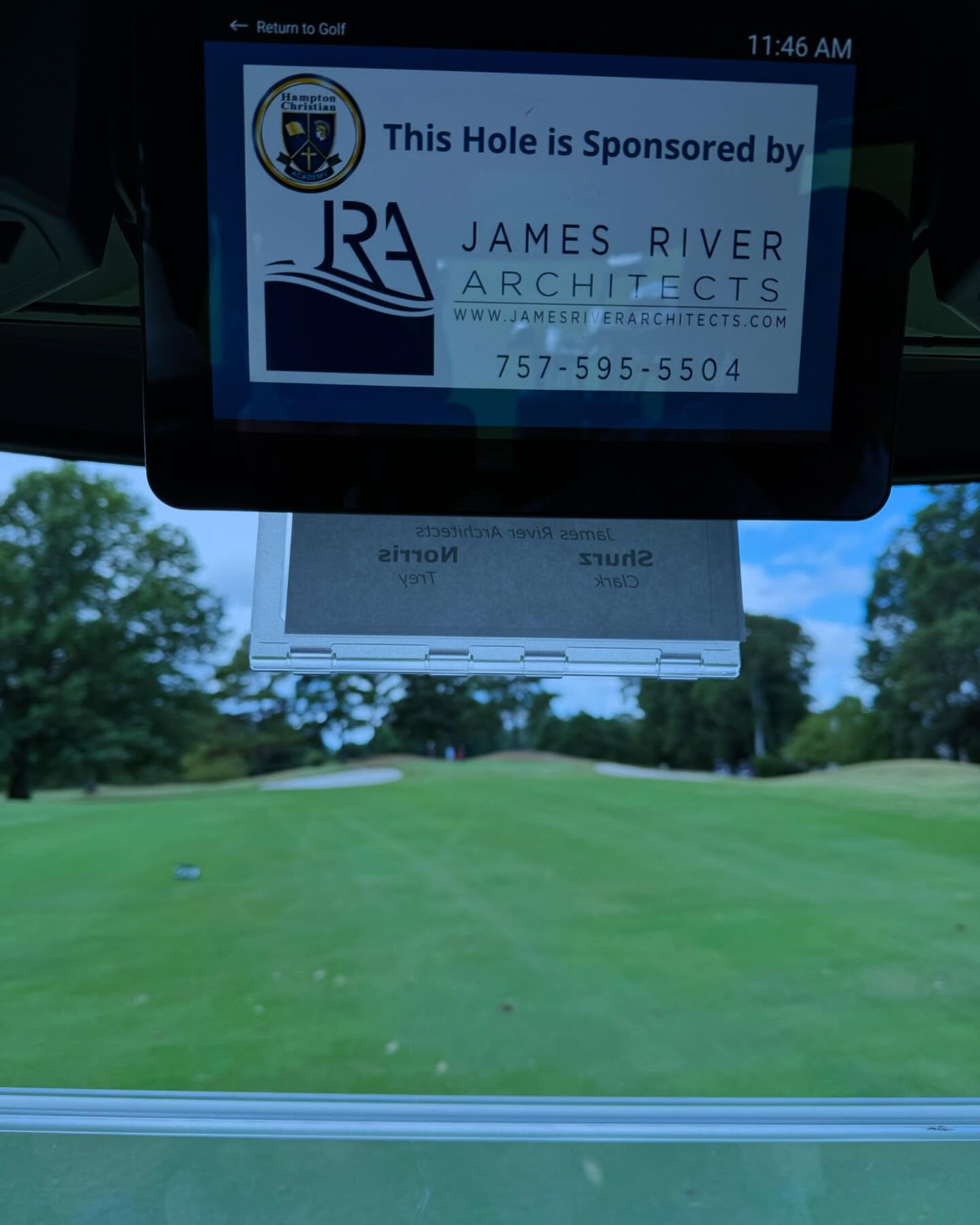 James River Architects had a great time playing in the annual #hamptonchristianacademy Golf Tournament at #kilncreekgolfclubandresort. Great fun! Great cause!