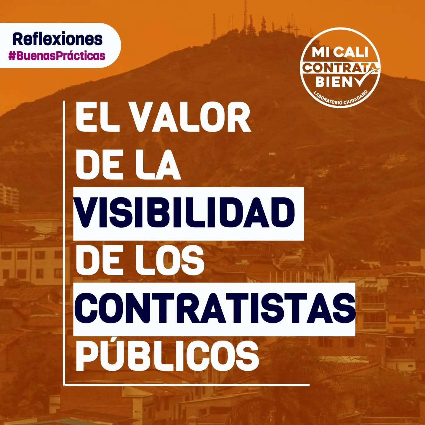 #Reflexiones de #BuenasPrácticas
Los contratistas desempeñan un rol importante y deben ser visibilizados 🧐
‼️Es fundamental que los contratistas o ejecutores de las obras, programas y proyectos financiados con recursos públicos sean conocidos y adquieran responsabilidad frente a la comunidad 🫡
📊 Más información del Kit de Buenas Prácticas en contratación entregado a la @alcaldiadecali, ingresa a bit.ly/KitBuenasPrácticas
📍Mi Cali Contrata Bien es #DatosQueHacenCiudad junto con @uav_valle, @calicomovamos @calivisible y #CaliParaMi.
Te invitamos a conocer más información en bit.ly/DatosCiudadCali
#BuenasPrácticas #Contratación #Ciudadanía