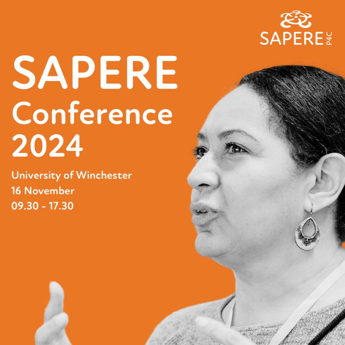 Our 2024 conference programme is looking wonderful, if we say so ourselves. You can now find it in full on our conference page.
Join us for just £85 in person or £30 online. Tickets on sale now. Search ‘SAPERE conference 2024’