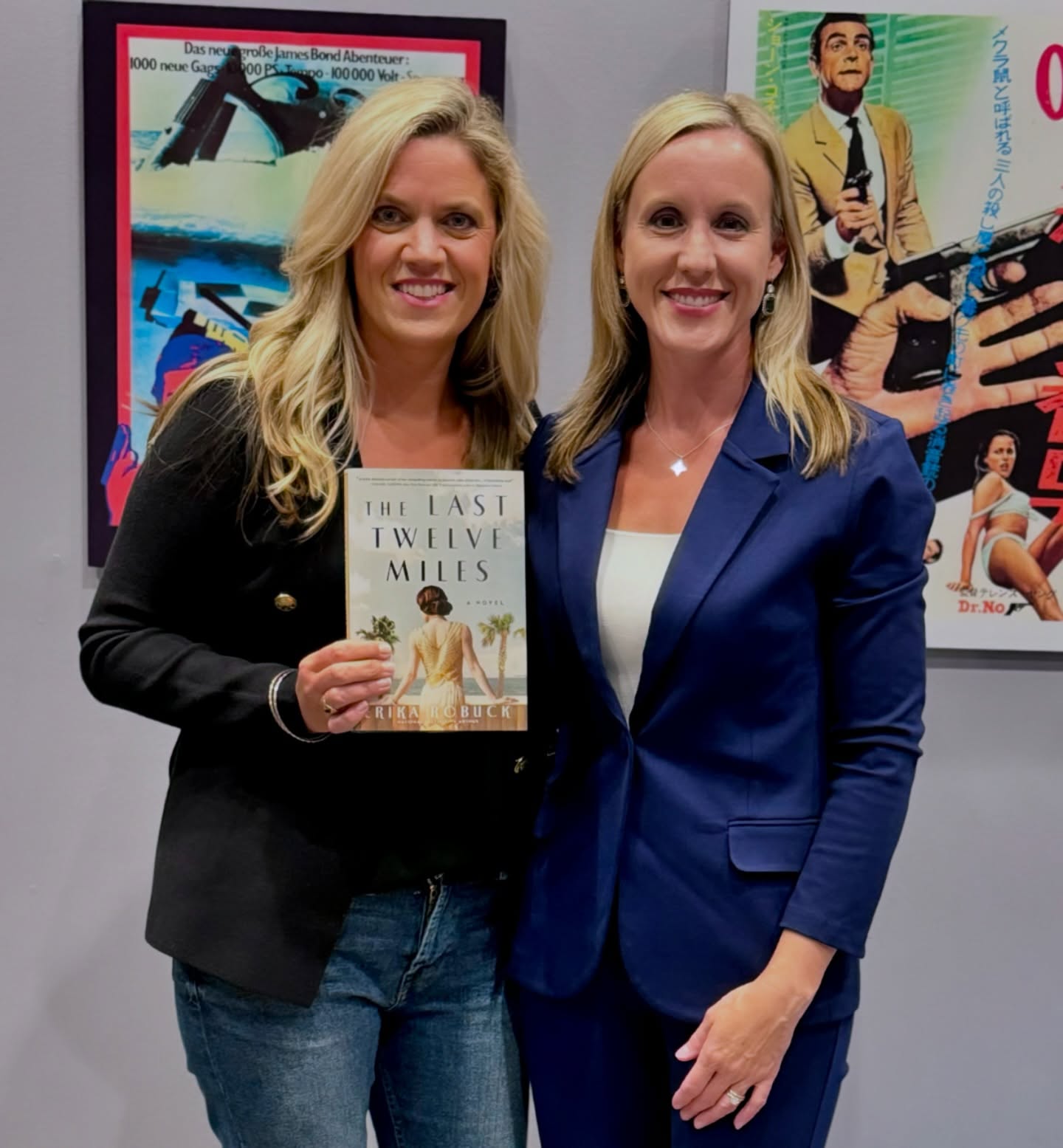 Back in June, I was lucky enough to attend a launch event for my friend @erobuckauthor ‘s new novel, THE LAST TWELVE MILES, at the DC @spymuseum (a supremely cool location for a book event, if you ask me). If you’re a historical fiction lover, you’ll inhale this tale of a codebreaker’s efforts to take down a notorious rum-runner during the time of Prohibition - and did I mention they’re both women? 💁🏼♀️ There’s sun, sand, intrigue & booze - what more could you ask for? ☀️🌊🍹
From the jacket copy:
“Two real, brilliant women on opposite sides of the law, in a deadly game of cat and mouse…
From the glamorous world of D.C. Intelligence to the sultry shores of the Straits of Florida, The Last Twelve Miles is based on the true story of two women masterminds trying to outwit each other in a dangerous high stakes game.”
Linking the book in my stories! 📚🔗