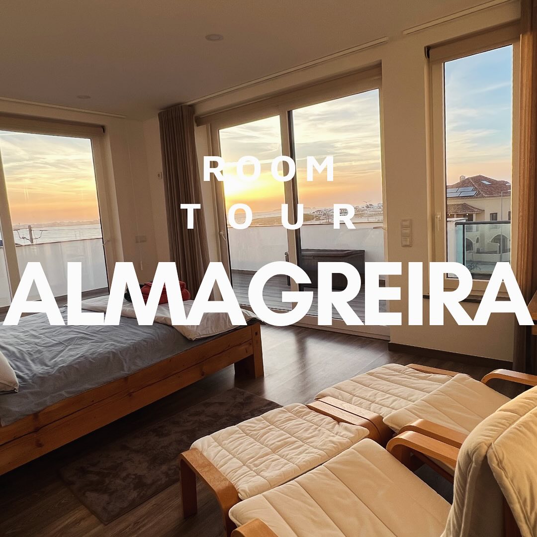 Our private room Almagreira guarantees you sunset views you won’t want to miss! Spacious and cozy, it’s the perfect escape for solo travelers or couples looking for a relaxing stay. 🛏️✨
The room includes:
⭐️ Queen-size bed
⭐️ Shared bathroom
⭐️ Private Workstation with High-speed Internet
⭐️ Air-Condition/Heating Unit
⭐️ Full-size closet
⭐️ Ocean views
Send us a message to reserve your stay!
#coliving #roomtour #coworking #beachhouse #remotework #digitalnomads #workandsurf #surfspot #workation #surfdestination #peniche #surfeveryday #surfandrepeat #colivinglife #communalliving #worklifebalance #workremotelyfromportugal #workremotelyeurope