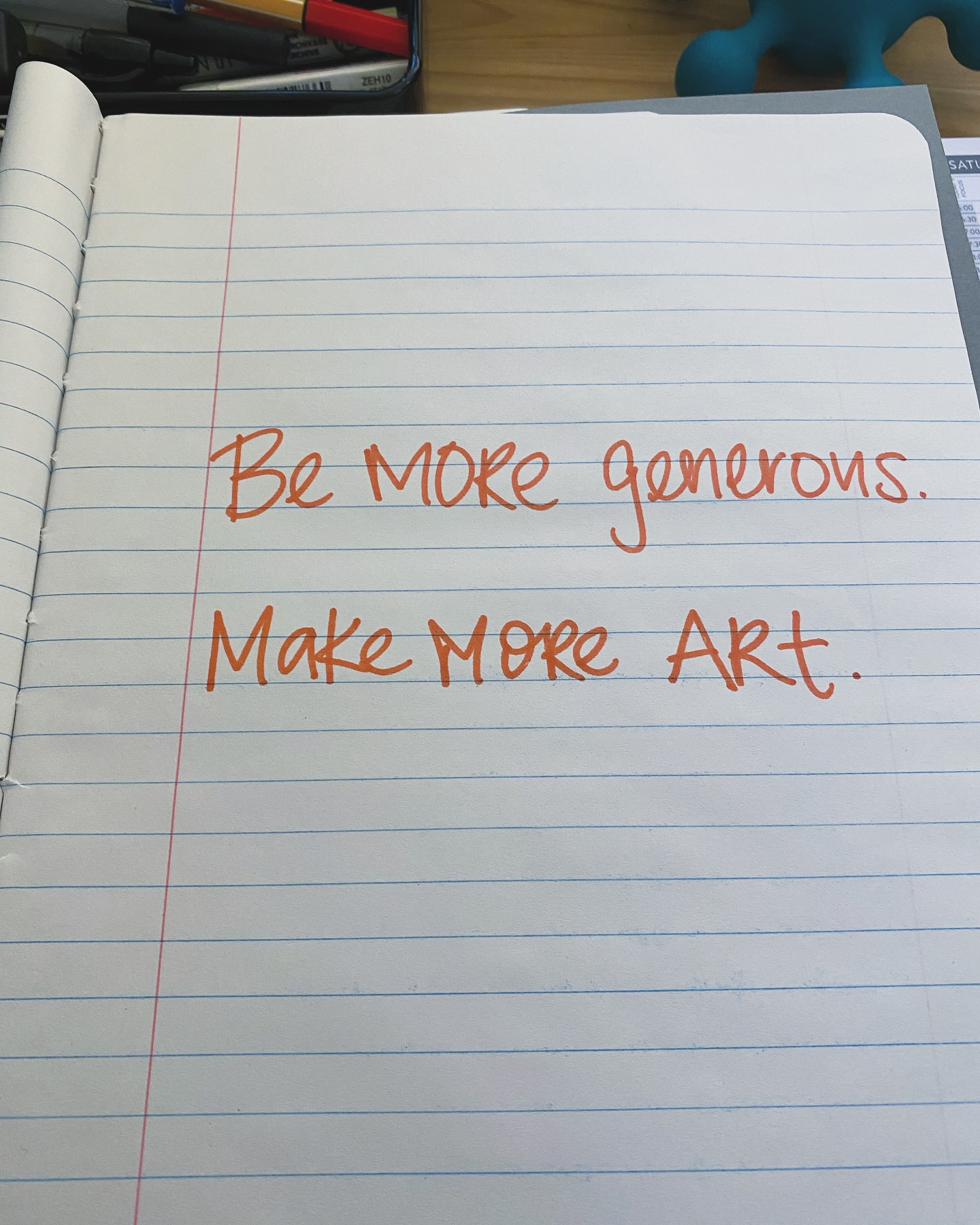 Be more generous. Make more art.
Pause more. Rest more. Breathe more.
#artists #mindfulness #musicianlife #creative #mindfulpracticeroom