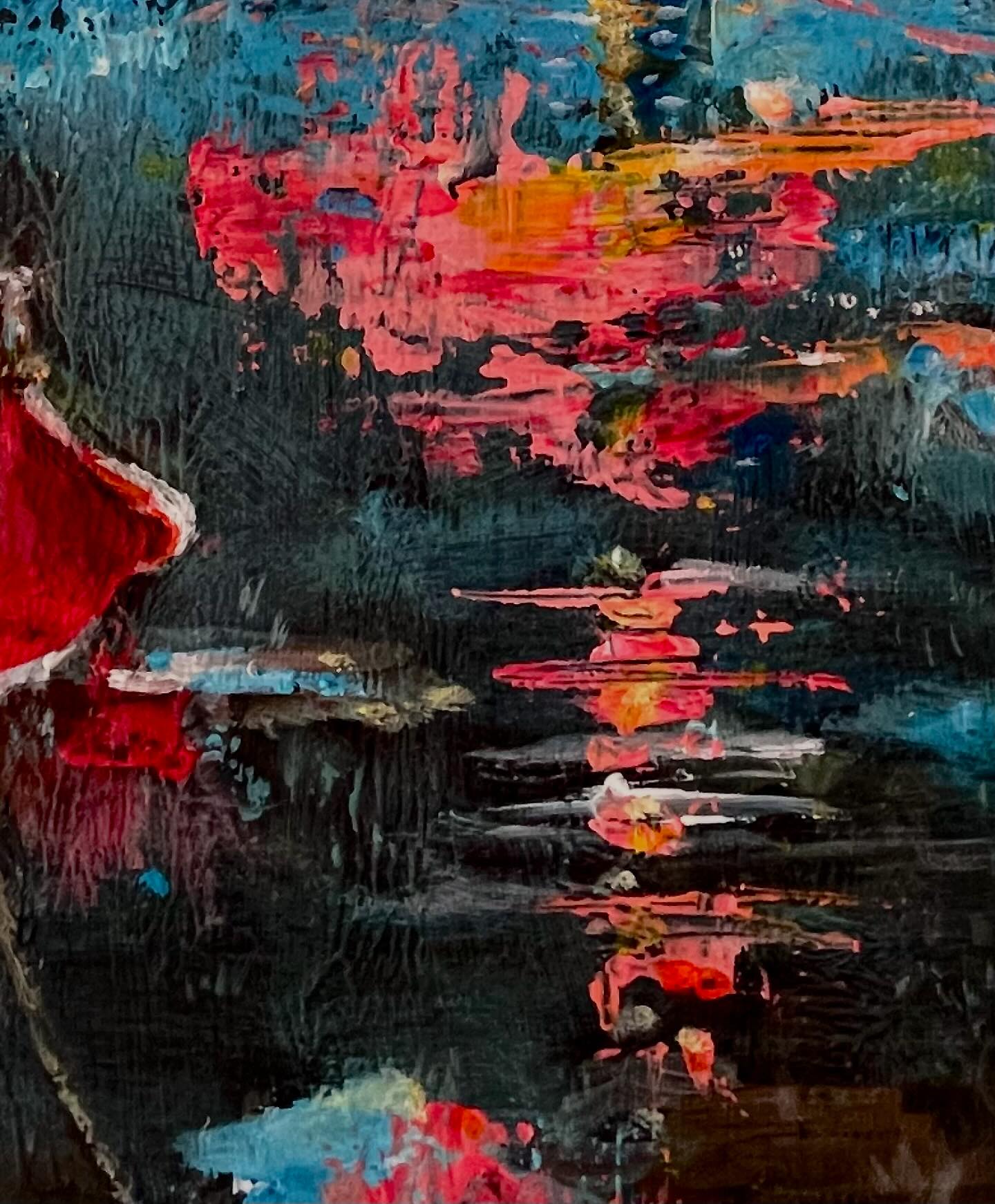 🎨Toile Acrylique au couteau
40x55 cm
Le bateau ivre Pinasse rouge au couchant du soleil 🤩
« Dans les clapotements furieux des marées,
Moi, l’autre hiver, plus sourd que les cerveaux d’enfants,
Je courus ! Et les Péninsules démarrées
N’ont pas subi tohu-bohus plus triomphants.
La tempête a béni mes éveils maritimes.
Plus léger qu’un bouchon j’ai dansé sur les flots
Qu’on appelle rouleurs éternels de victimes, »
Le bateau ivre A. Rimbaud
#pinasse #bassinarcachon #peinturecontemporaine #peinturecontemporaine #peintureacrylique #coucherdesoleil #sunset #painting #acrylicpainting #acryliconcanvas #nature #capferret