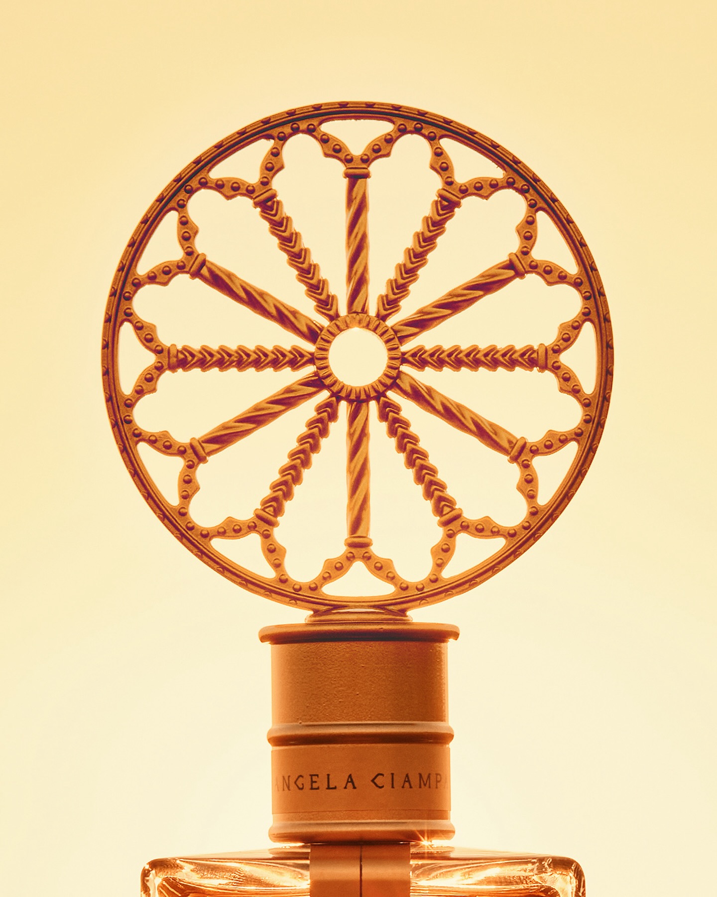 The iconic rose window featured in Angela Ciampagna fragrances is a tribute to the magnificent rose window of the Cathedral of Santa Maria Assunta in Atri, Italy, the place where our journey first began. This symbol serves as both the heart and signature of our entire collection, embodying the timeless dialogue between the sacred and the profane, craftsmanship and nobility, superstition and mysticism, ancient traditions and modern innovation. It stands as a testament to our dedication to artistry and our pursuit of creating something truly exceptional, reflecting the essence of high perfumery craftsmanship. Just as the master artisans of old meticulously carved the rose windows of Europe’s grand cathedrals, we approach the art of perfumery with the same reverence and precision.
#AngelaCiampagna #NichePerfumery #AltaProfumeria #Artigianale #luxury